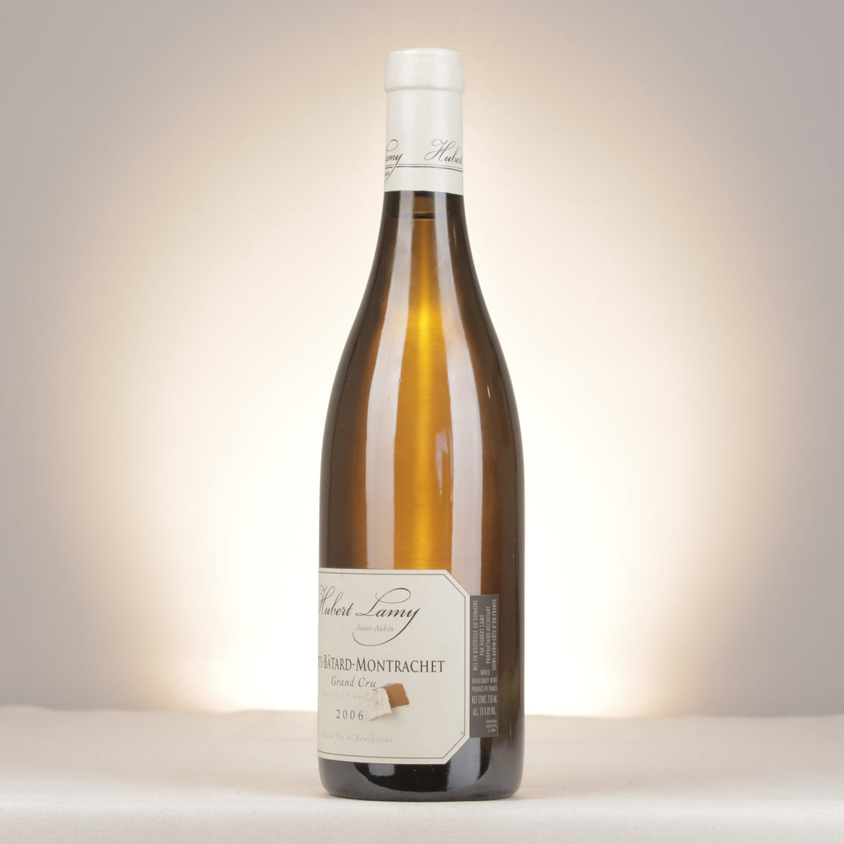 Hubert Lamy Criots-Batard-Montrachet Grand Cru 2006 Bottle turned left (lot 84d2)