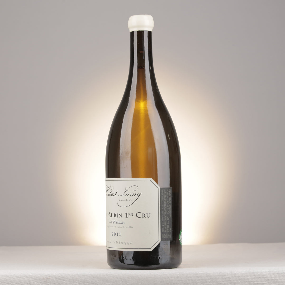 Hubert Lamy Saint-Aubin 1er Cru Les Frionnes Blanc 2015 Magnum turned left