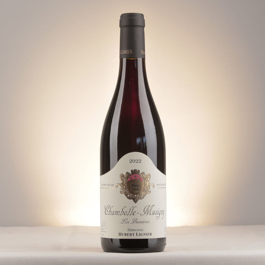 Hubert Lignier Chambolle-Musigny Les Bussieres 2022 Bottle front