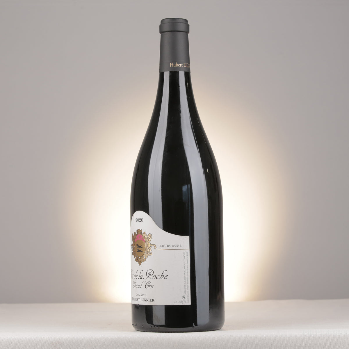 Hubert Lignier Clos de la Roche Grand Cru 2020 Magnum turned left