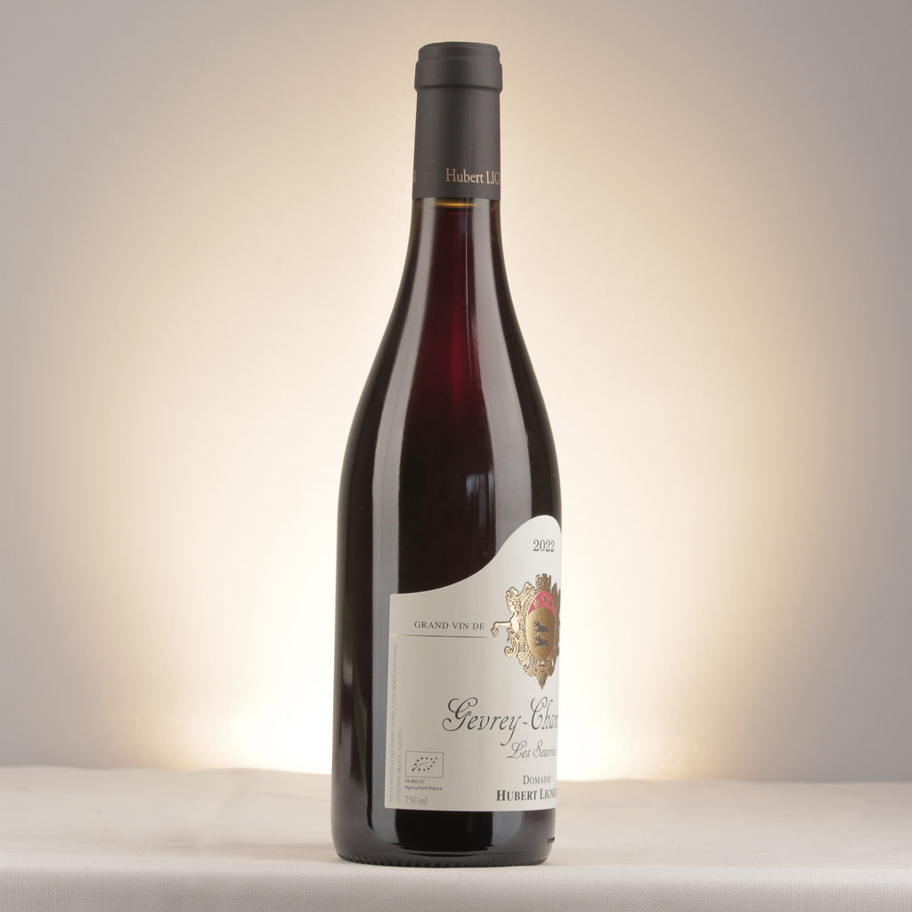 Hubert Lignier Gevrey-Chambertin Les Seuvrées 2022 Bottle label