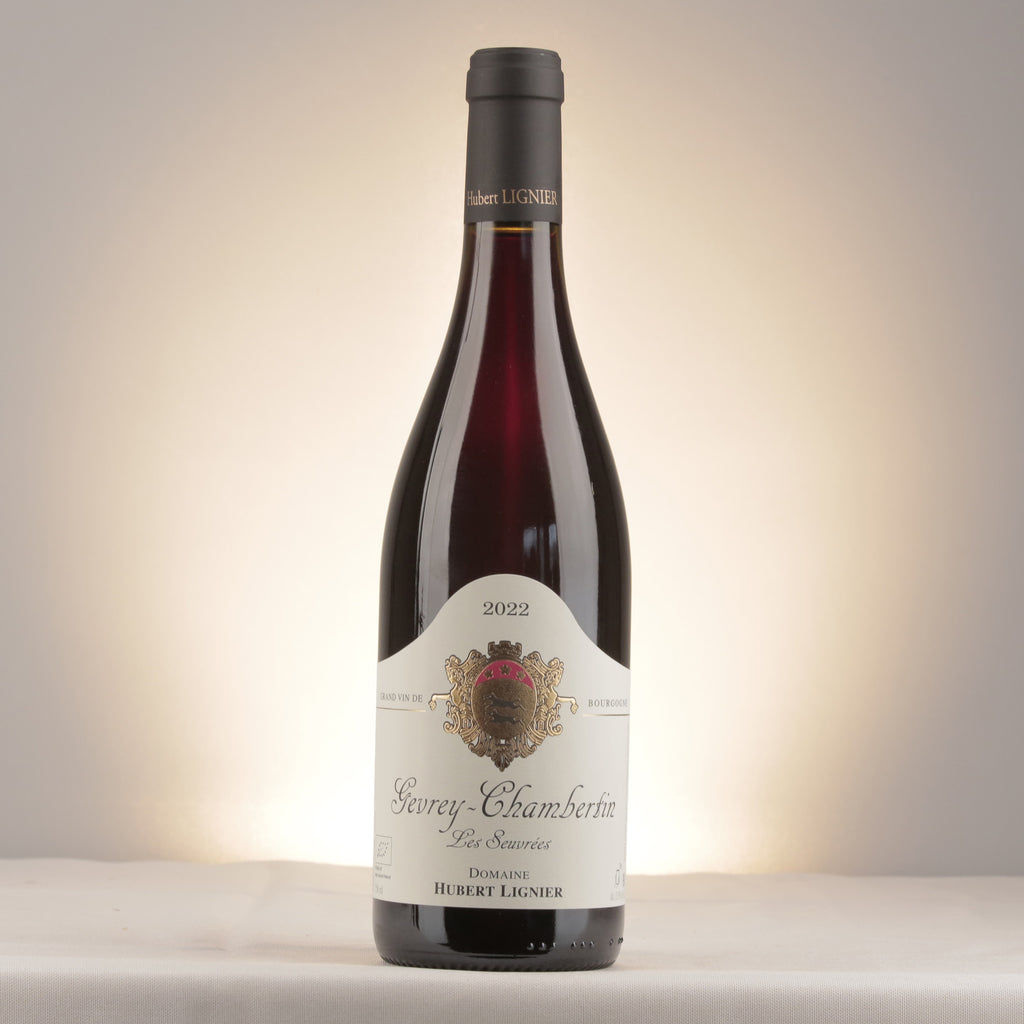 Hubert Lignier Gevrey-Chambertin Les Seuvrées 2022 Bottle front
