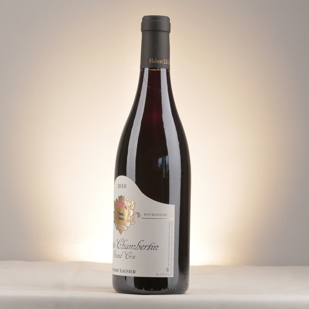 Hubert Lignier Griotte-Chambertin Grand Cru 2018 Bottle detail