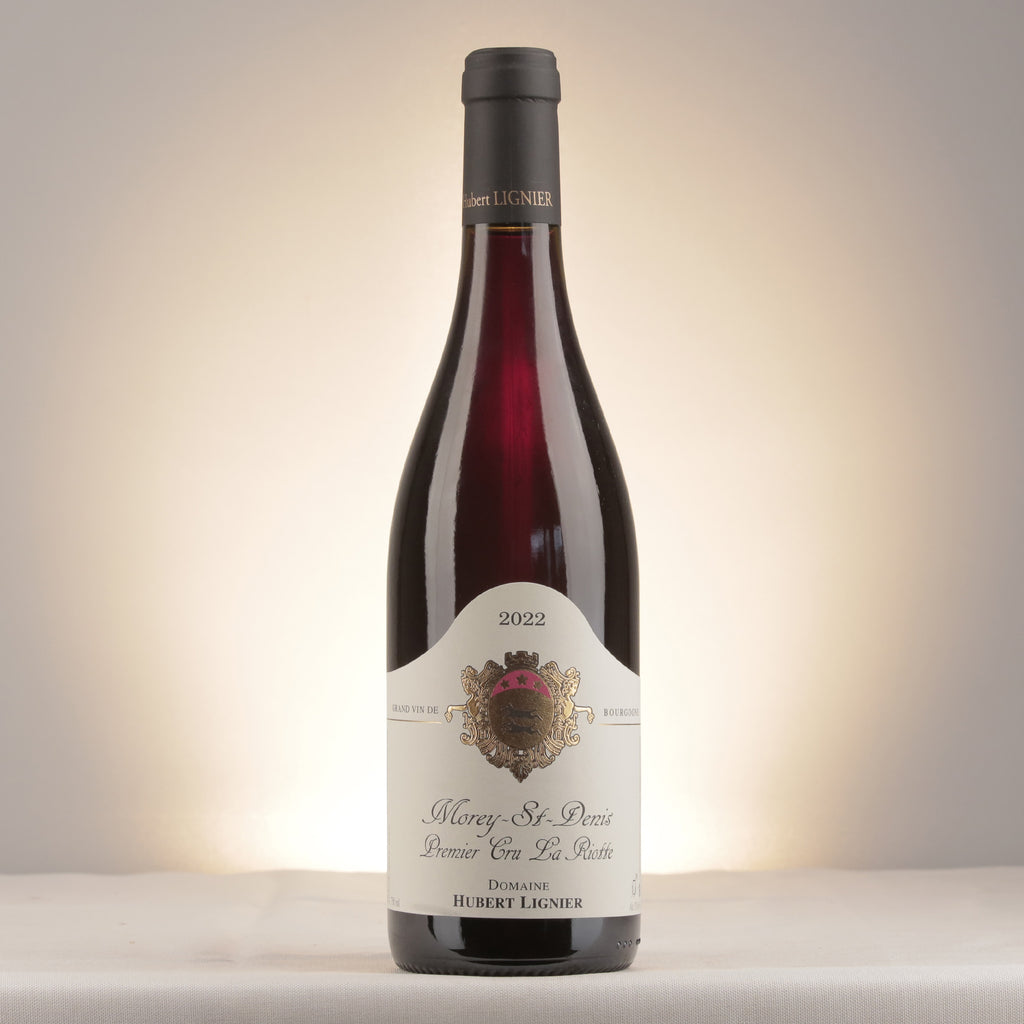 Hubert Lignier Morey-Saint-Denis 1er Cru La Riotte 2022 Bottle front