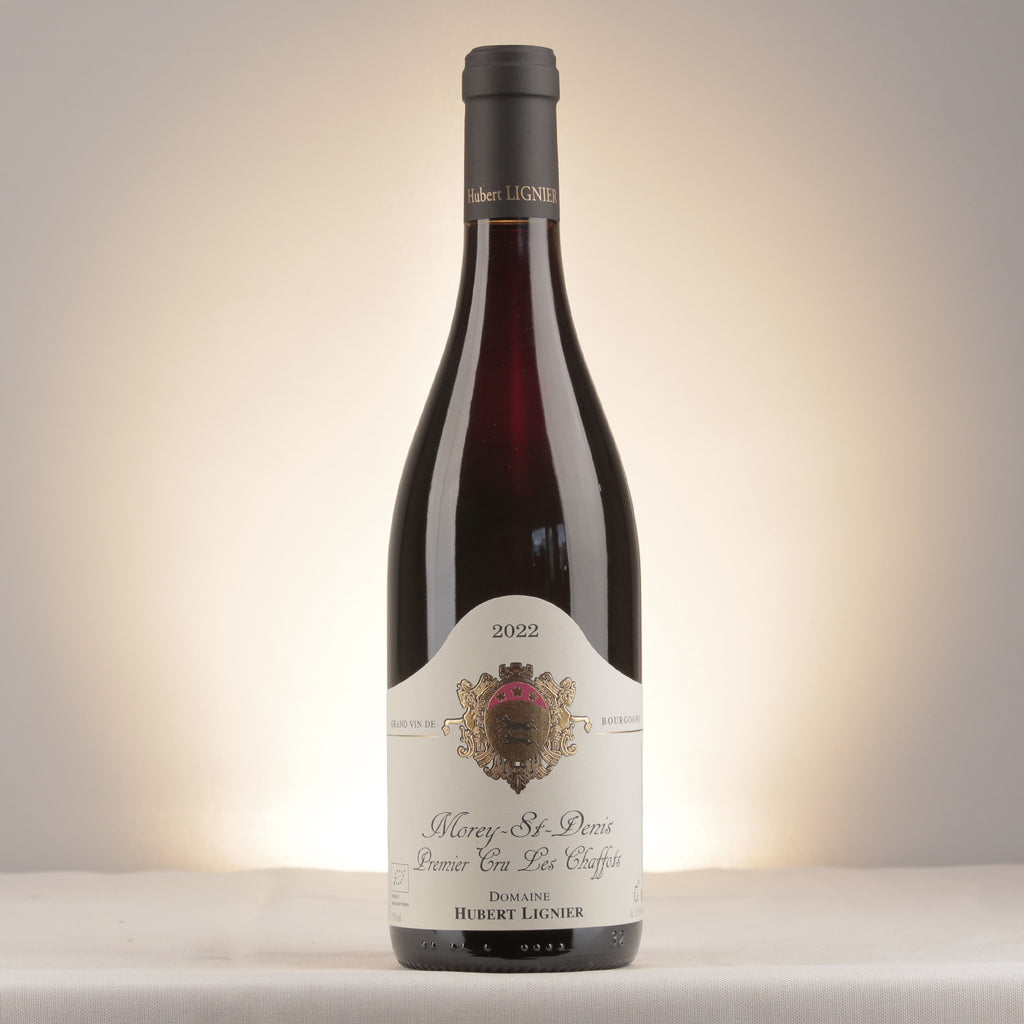 Hubert Lignier Morey-Saint-Denis 1er Cru Les Chaffots 2022 Bottle front