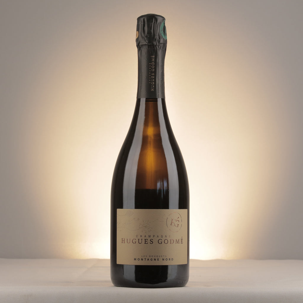 Champagne Hugues Godmé Grand Cru Montagne Nord NV Bottle front