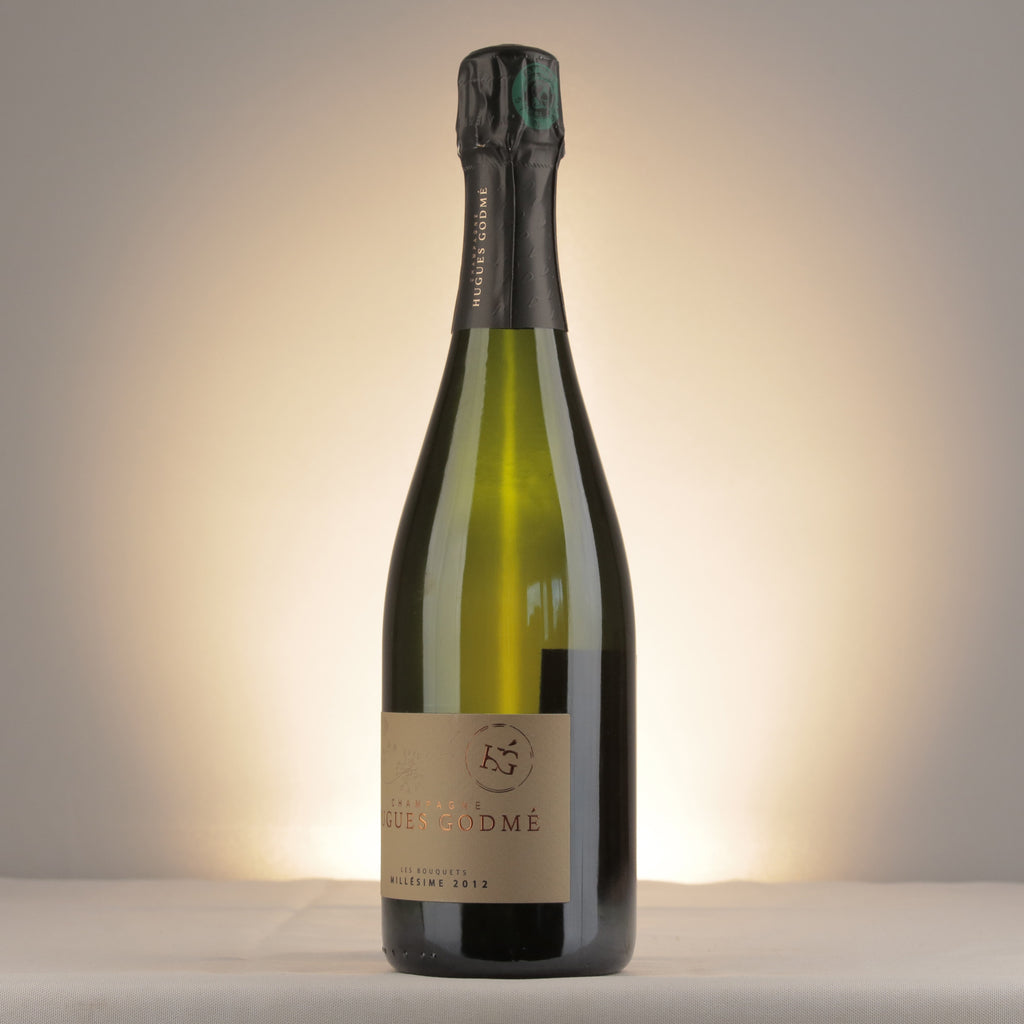 Champagne Hugues Godmé Les Bouquets 2012 Bottle detail