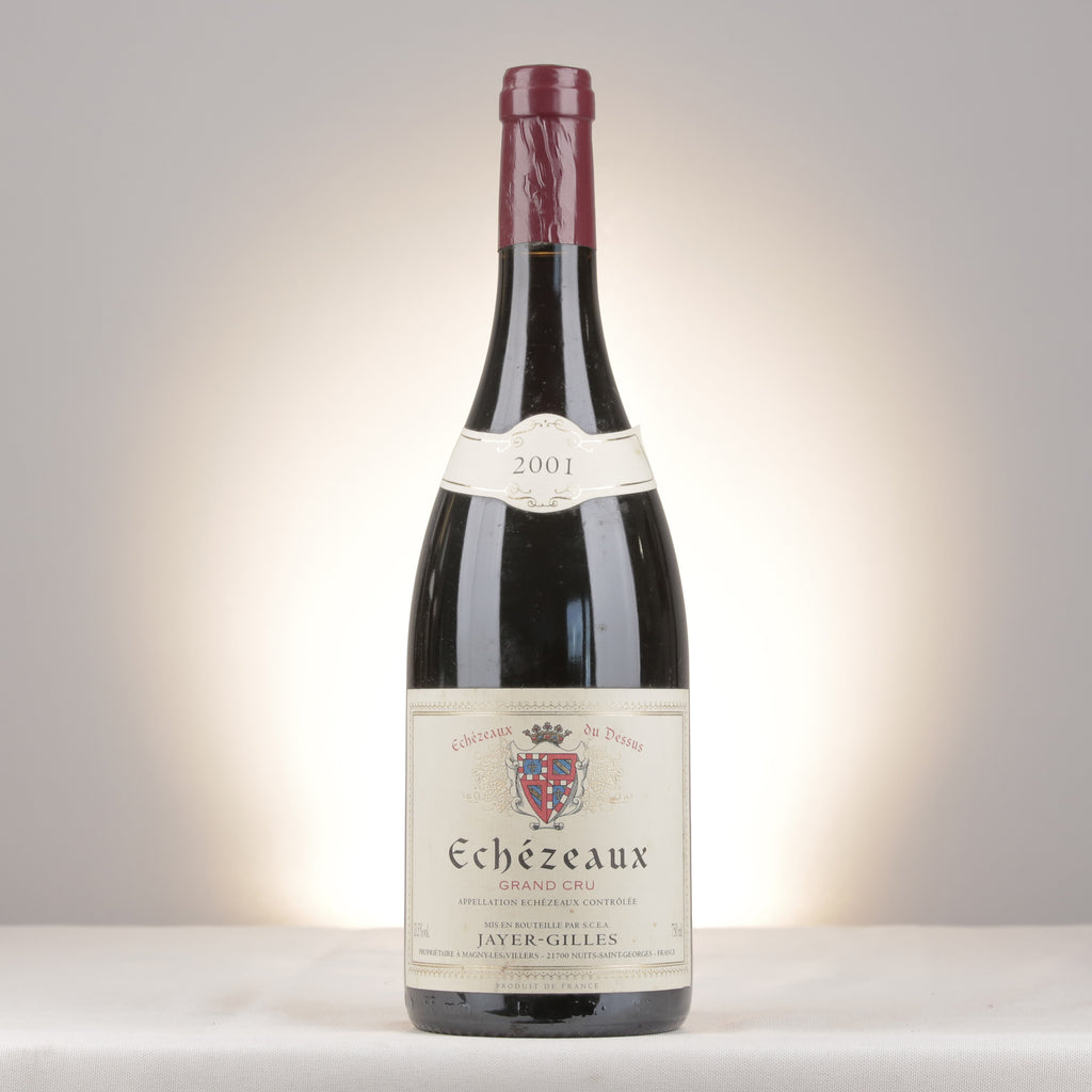 Jayer-Gilles Échezeaux Grand Cru 2001 Bottle front