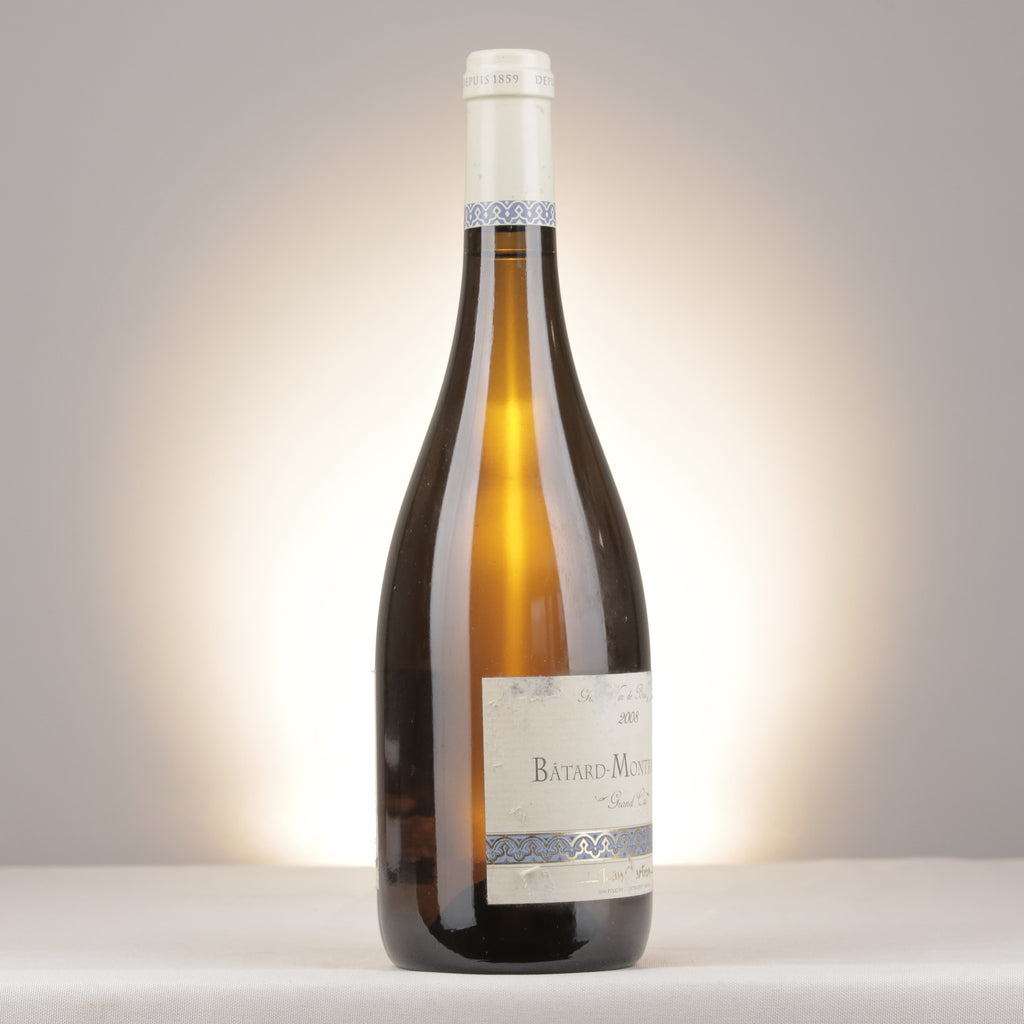 Domaine Jean Chartron Bâtard-Montrachet Grand Cru 2008 Bottle turned right