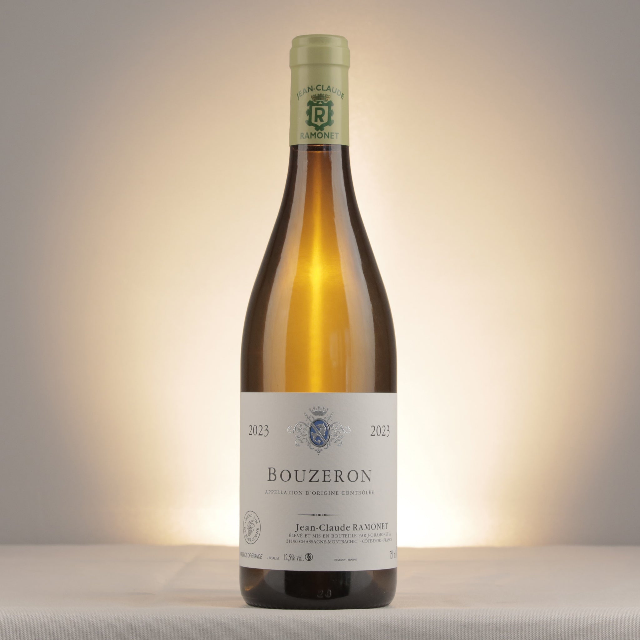 Jean-Claude Ramonet Bouzeron 2023 Bottle front