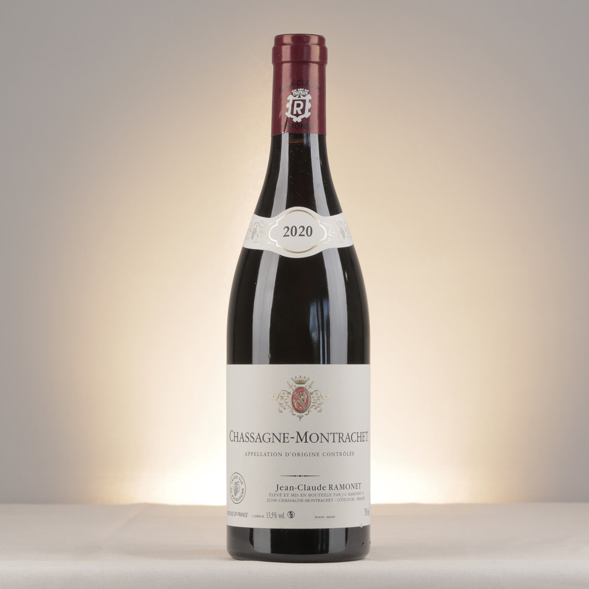 Chassagne-Montrachet Rouge 2020 Bottle front