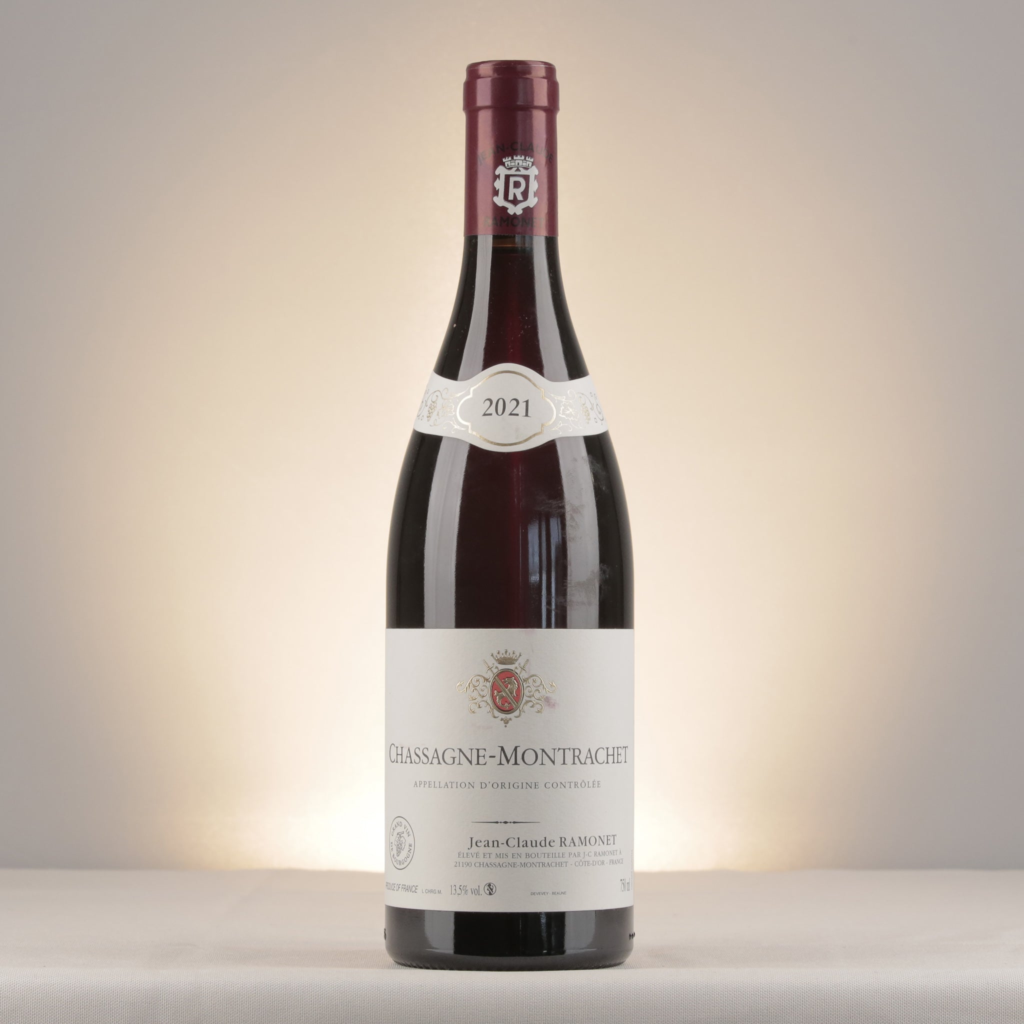 Chassagne-Montrachet Rouge 2021 Bottle front