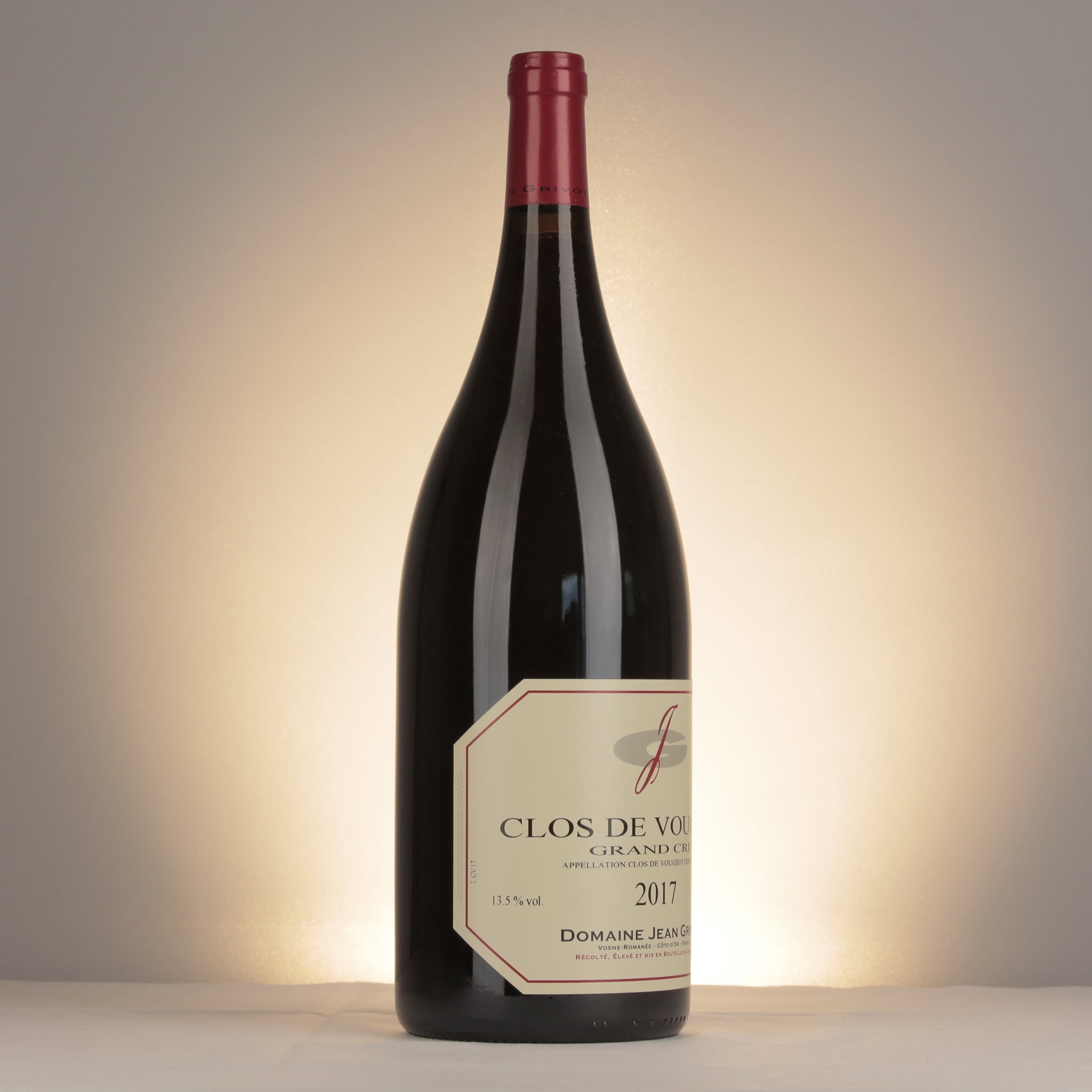Jean Grivot Clos de Vougeot Grand Cru 2017 Magnum detail