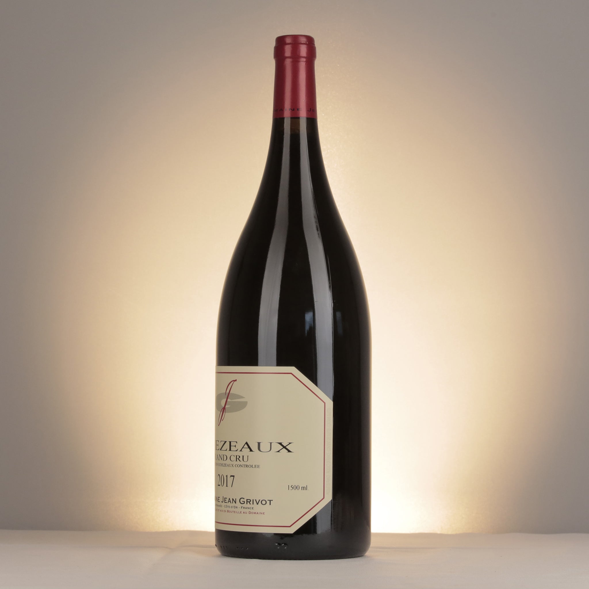 Jean Grivot Échezeaux Grand Cru 2017 Magnum label