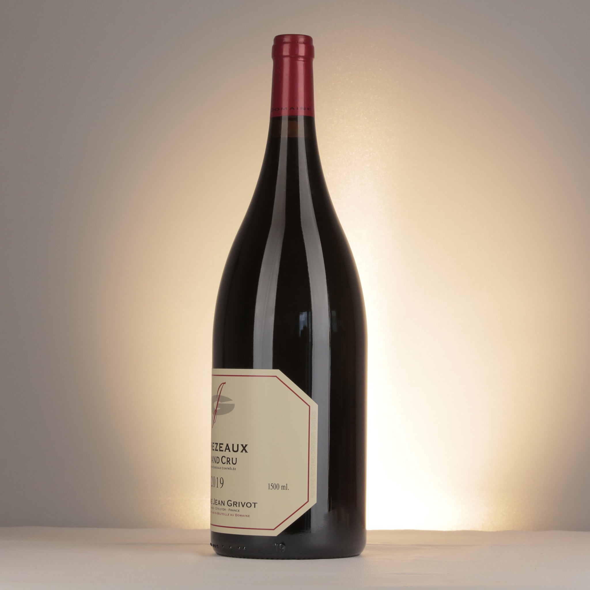 Jean Grivot Échezeaux Grand Cru 2019 Magnum label