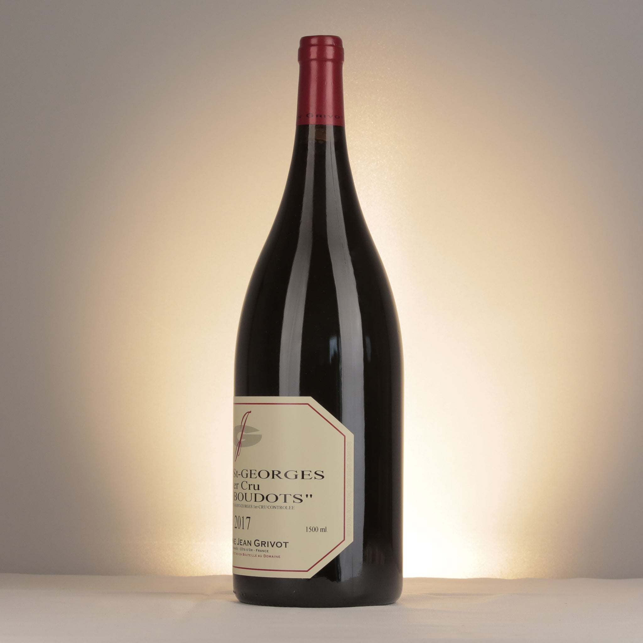 Jean Grivot Nuits-Saint-Georges 1er Cru Aux Boudots 2017 Magnum label