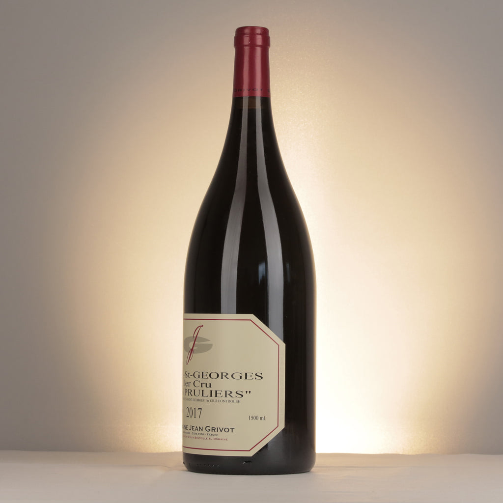 Jean Grivot Nuits-Saint-Georges 1er Cru Les Pruliers 2017 Magnum label