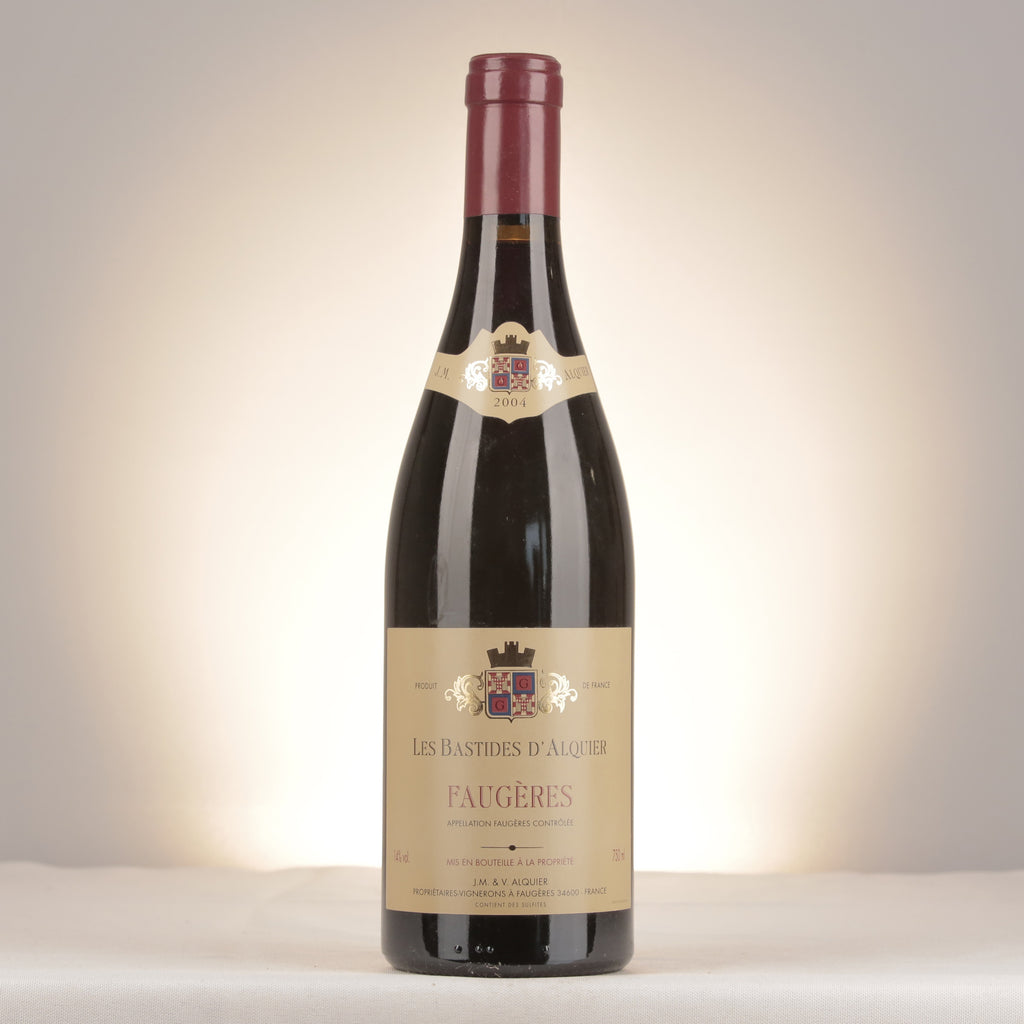 Jean-Michel Alquier Les Bastides d'Alquier Faugères 2004 Bottle front