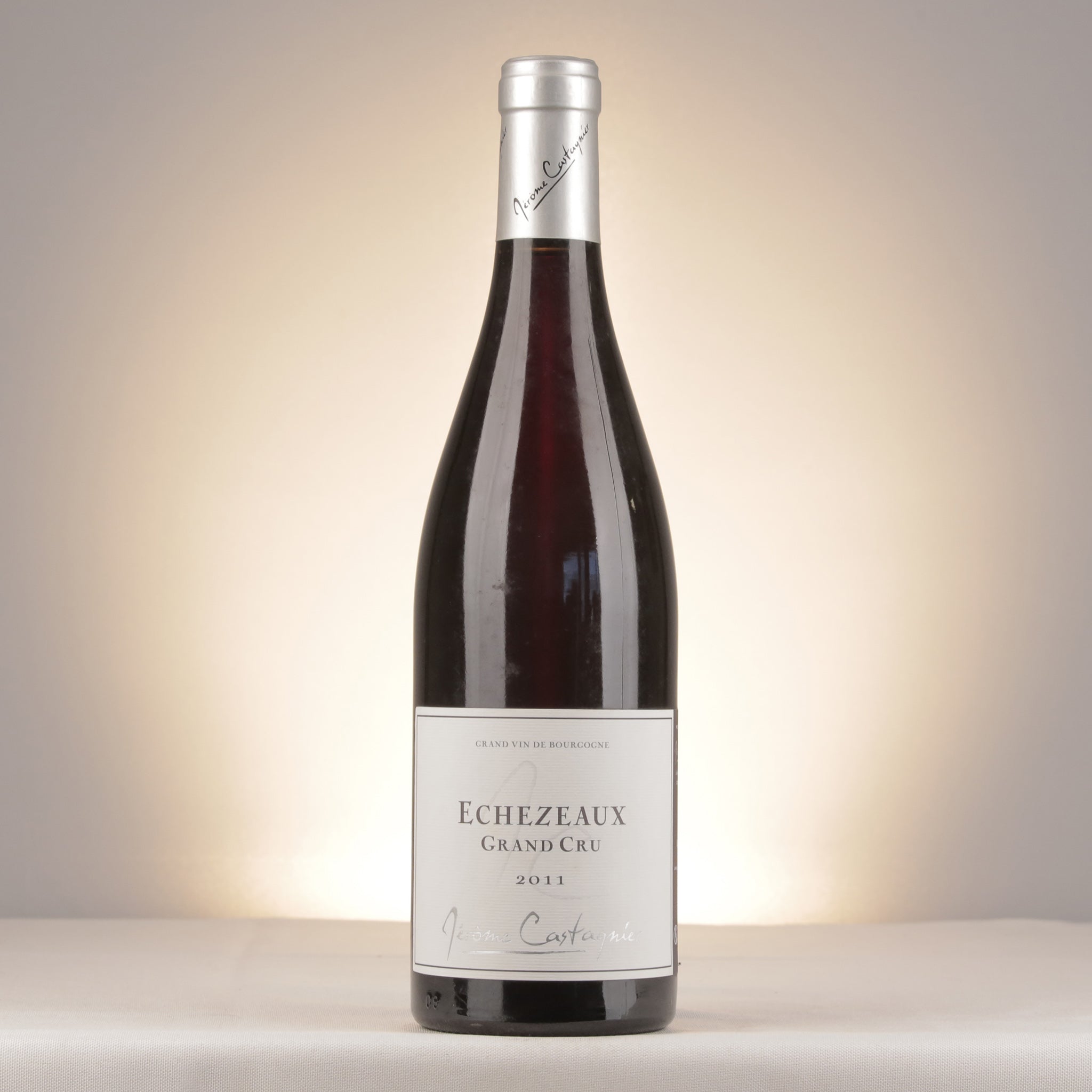 Jérôme Castagnier Echezeaux Grand Cru 2011 Bottle front