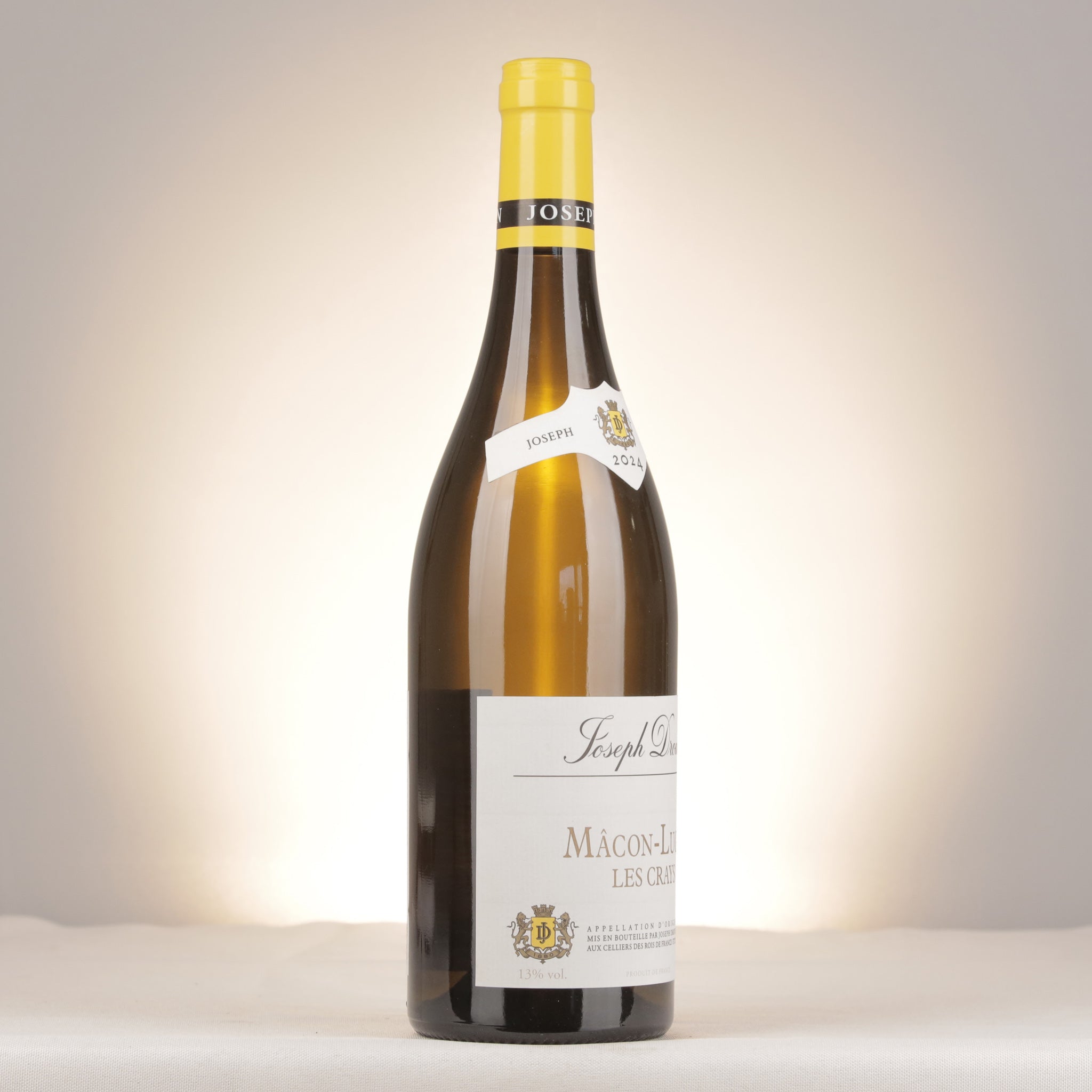 Joseph Drouhin Mâcon Lugny Les Crays 2024 Bottle turned right