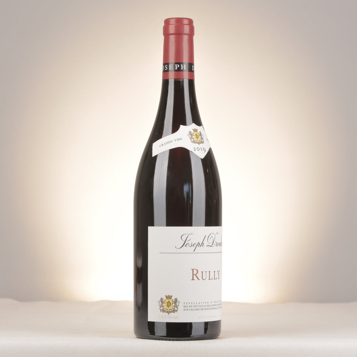 Joseph Drouhin Rully Rouge 2019 Bottle turned right