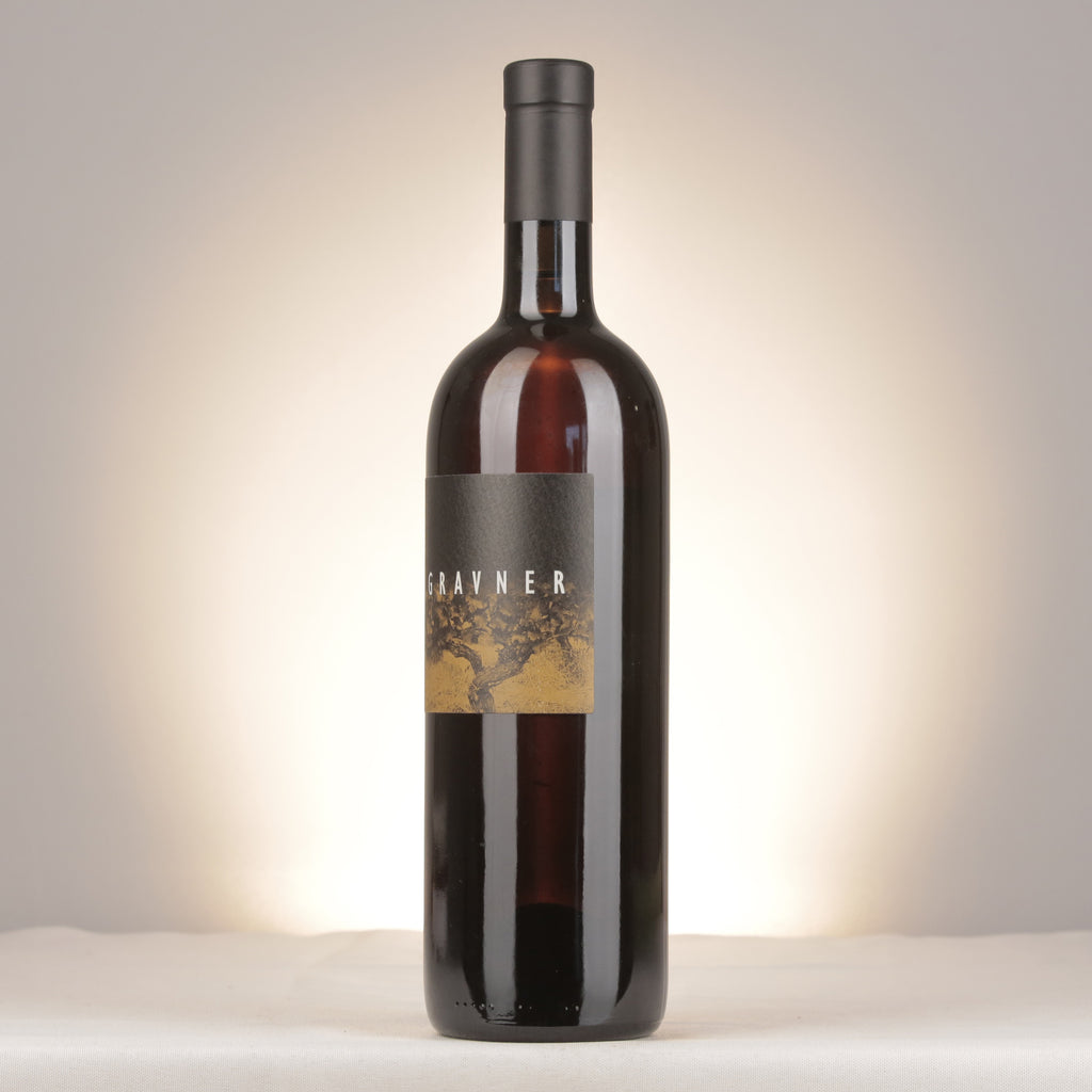 Gravner Ribolla Gialla 2010 Bottle turned left