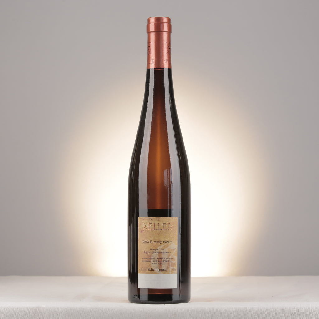 Weingut Keller G-Max Riesling Rheinhessen 2013 Bottle back