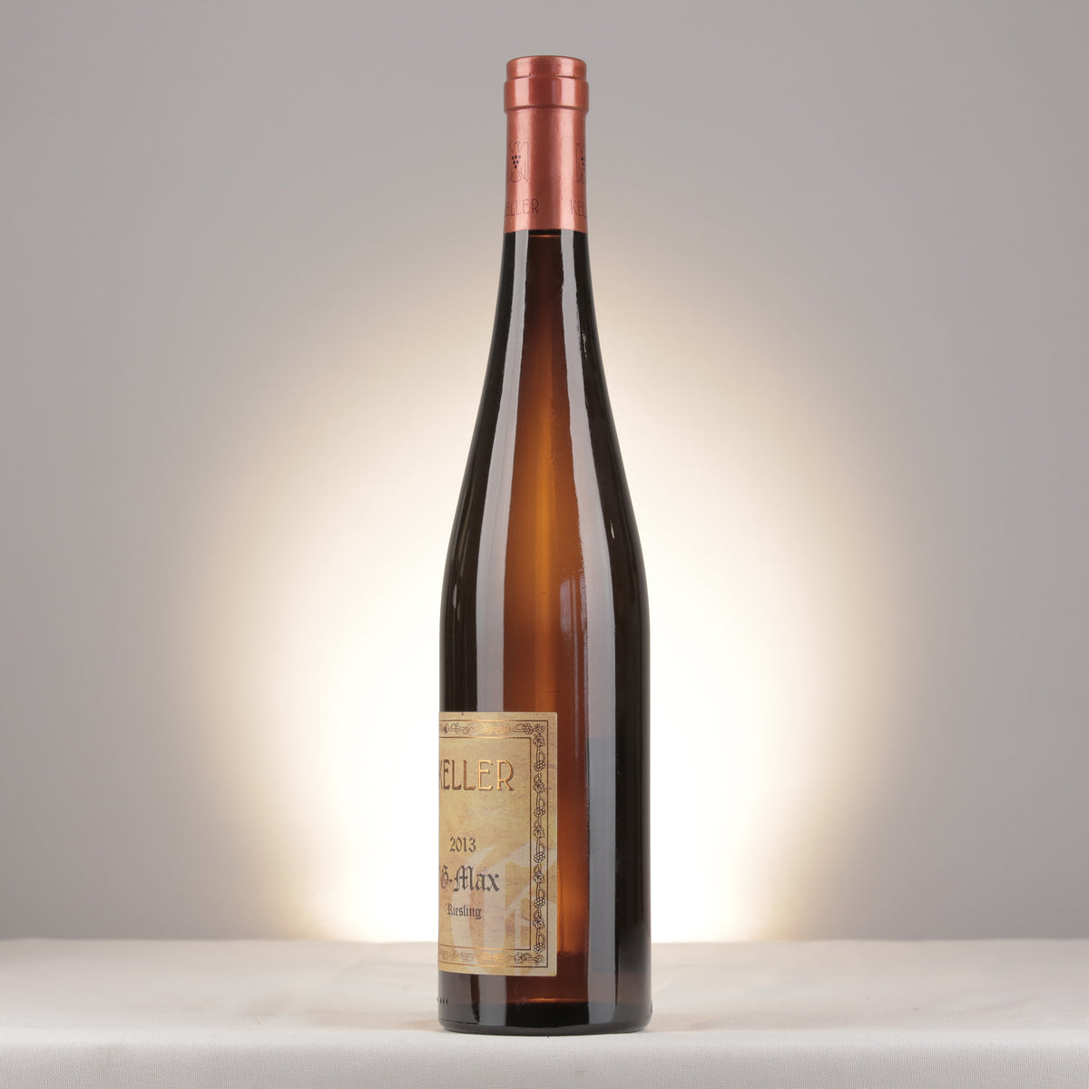 Weingut Keller G-Max Riesling Rheinhessen 2013 Bottle turned left