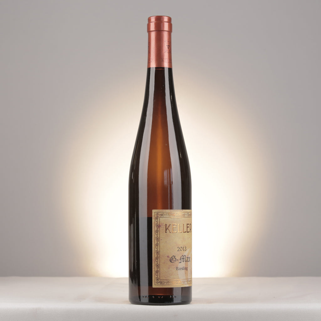 Weingut Keller G-Max Riesling Rheinhessen 2013 Bottle turned right