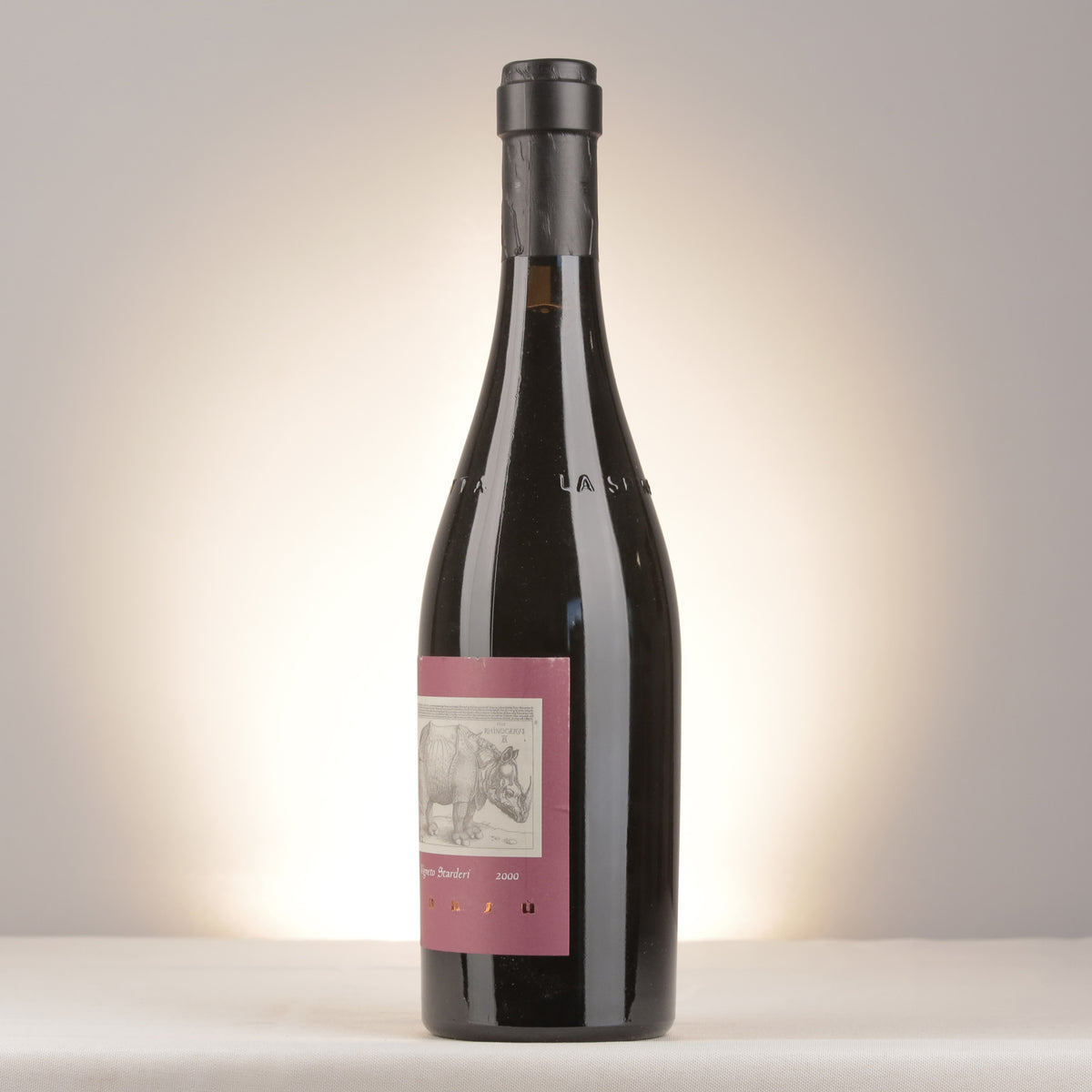 La Spinetta Barbaresco Starderi Vürsù 2000 Bottle turned left