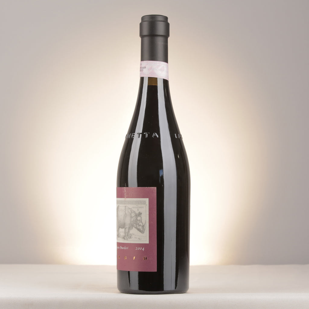 La Spinetta Barbaresco Starderi Vürsù 2004 Bottle turned left