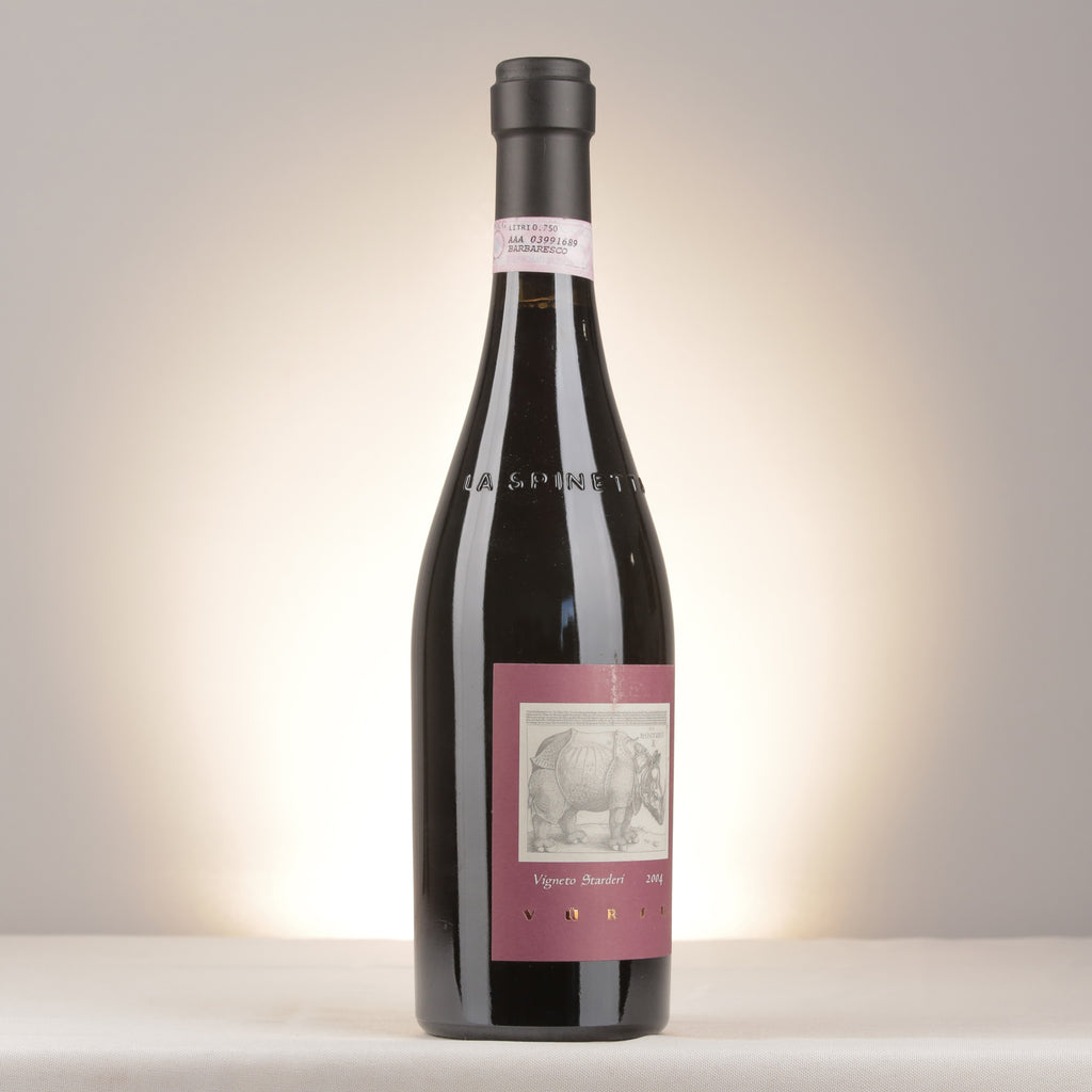 La Spinetta Barbaresco Starderi Vürsù 2004 Bottle turned right