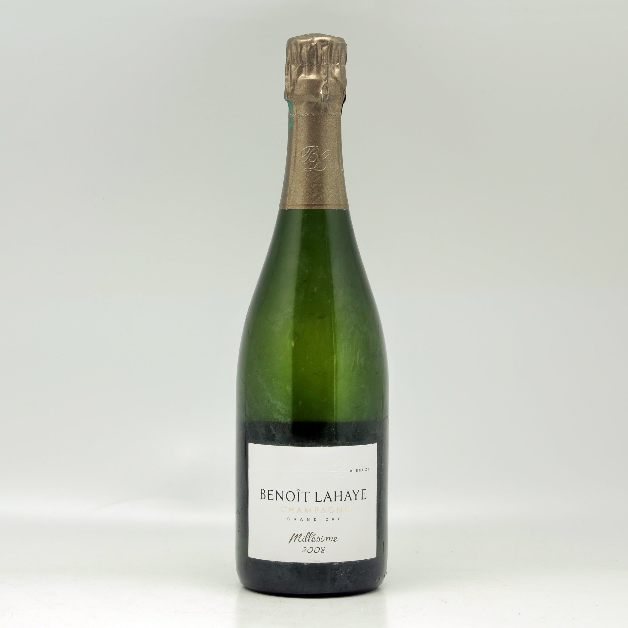 Champagne Benoit Lahaye Grand Cru Extra Brut 2008 Champagne Bottle