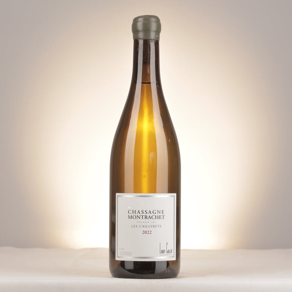 Domaine Lamy-Caillat Chassagne-Montrachet 1er Cru Les Caillerets 2022 Bottle front