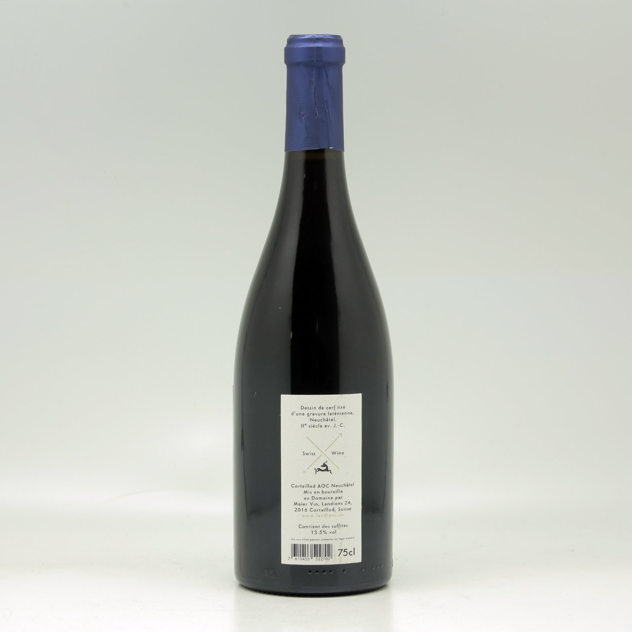 Domaine des Landions Les Landions Neuchatel 2019 Red wine Bottle