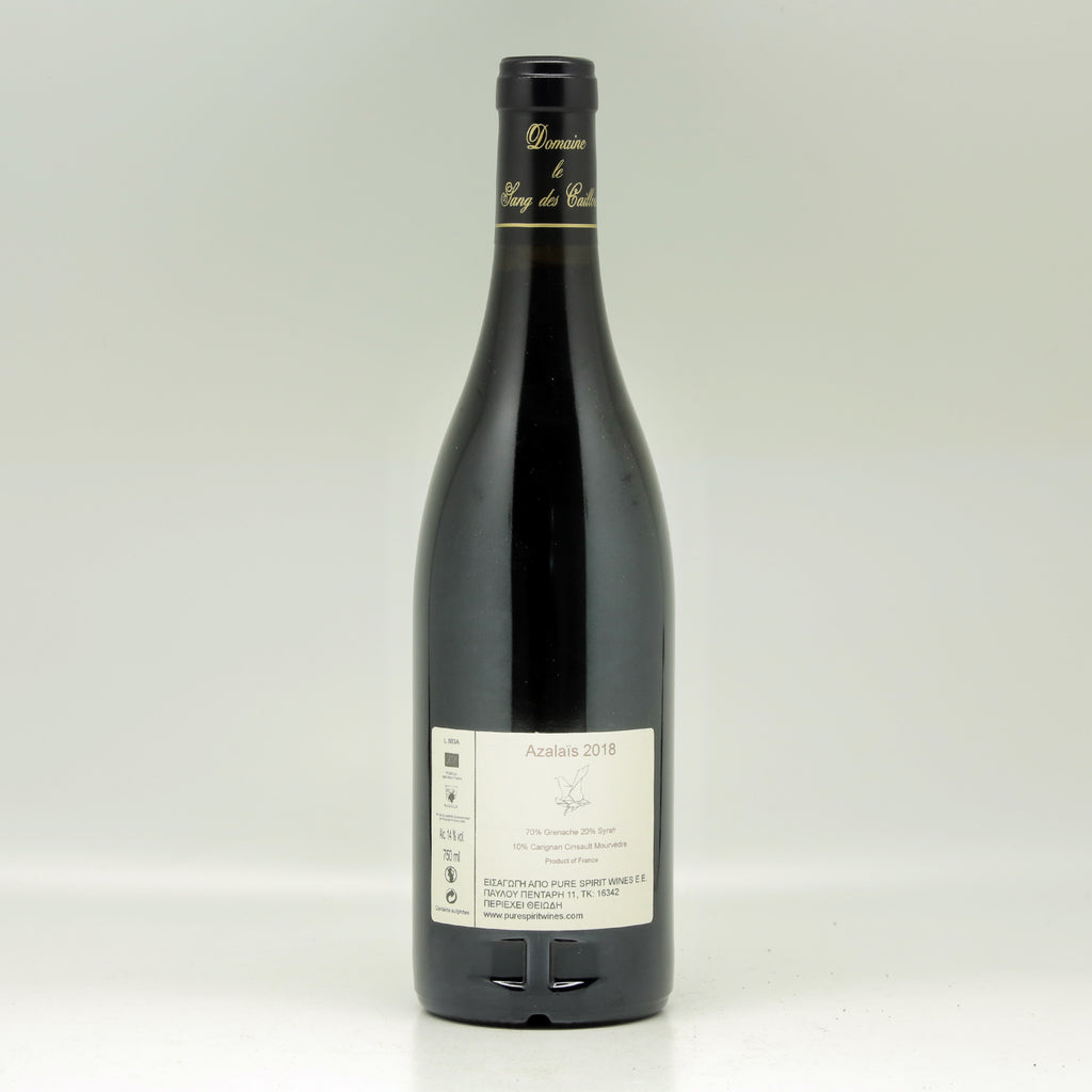 Domaine Le Sang des Cailloux Vacqueyras Cuvée Azalaïs 2018 Red wine Bottle