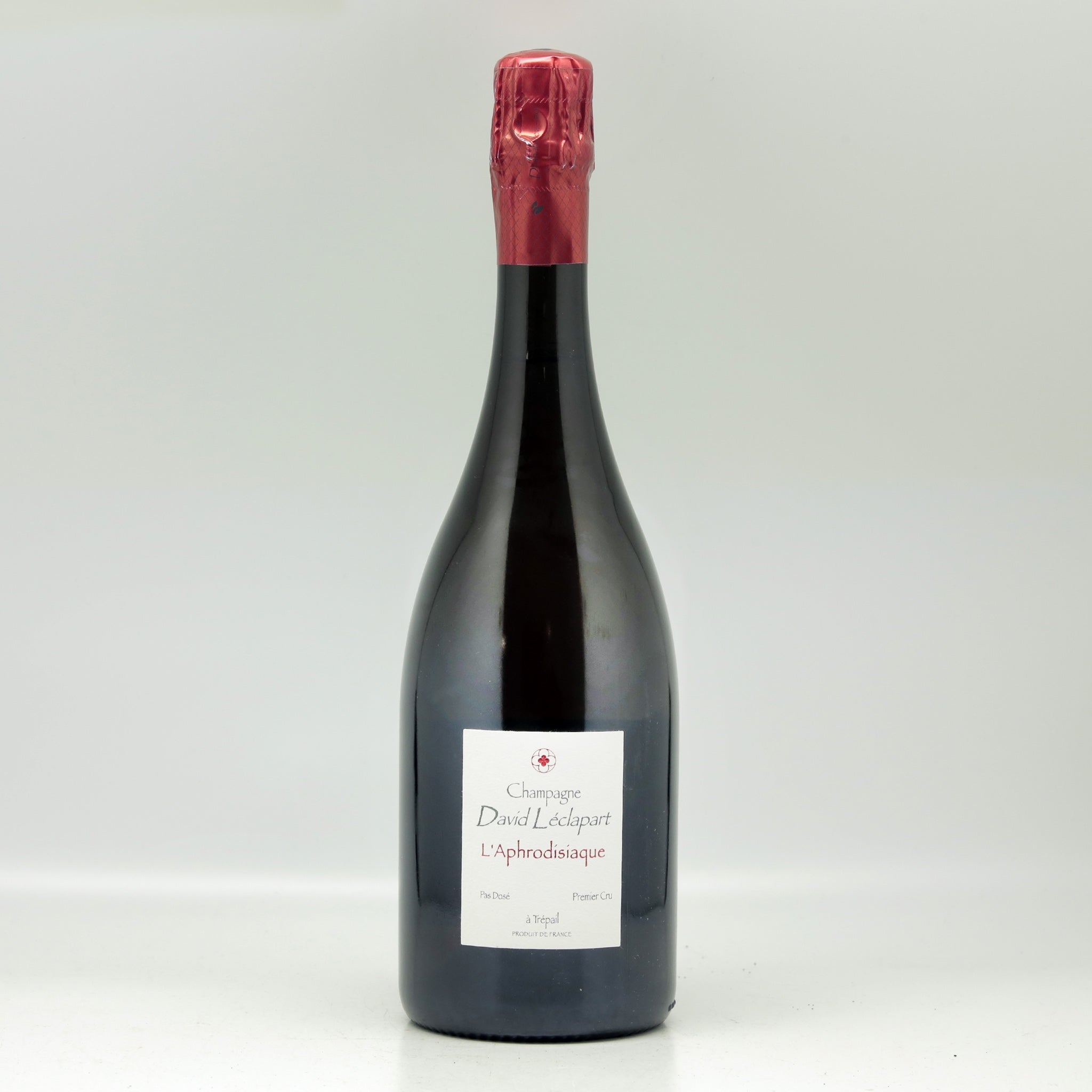 David Léclapart L'Aphrodisiaque Extra Brut Blanc de Blancs 1er Cru 2018 Champagne Bottle