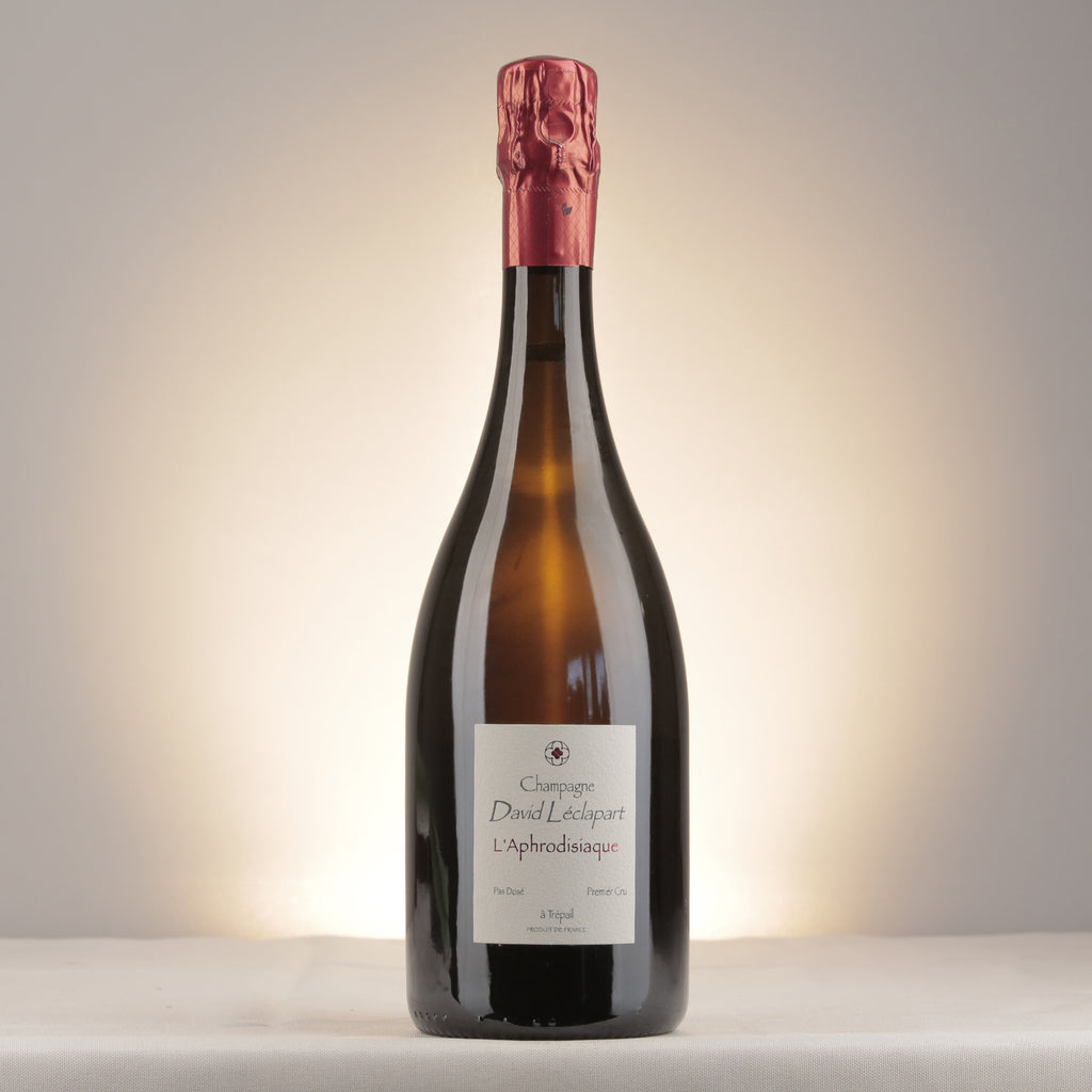 David Léclapart L'Aphrodisiaque Pas dosé 1er Cru 2018 Bottle front