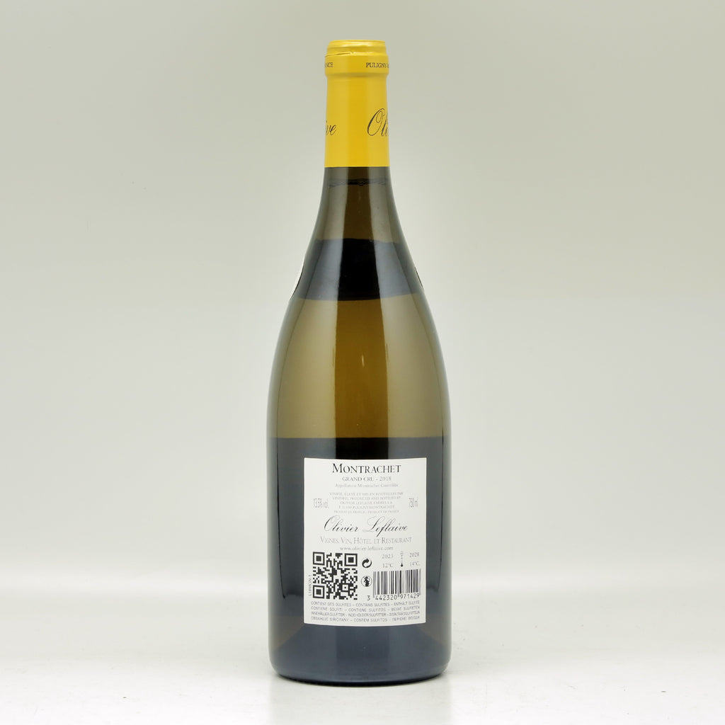 Domaine Olivier Leflaive Montrachet Grand Cru 2018 White wine Bottle
