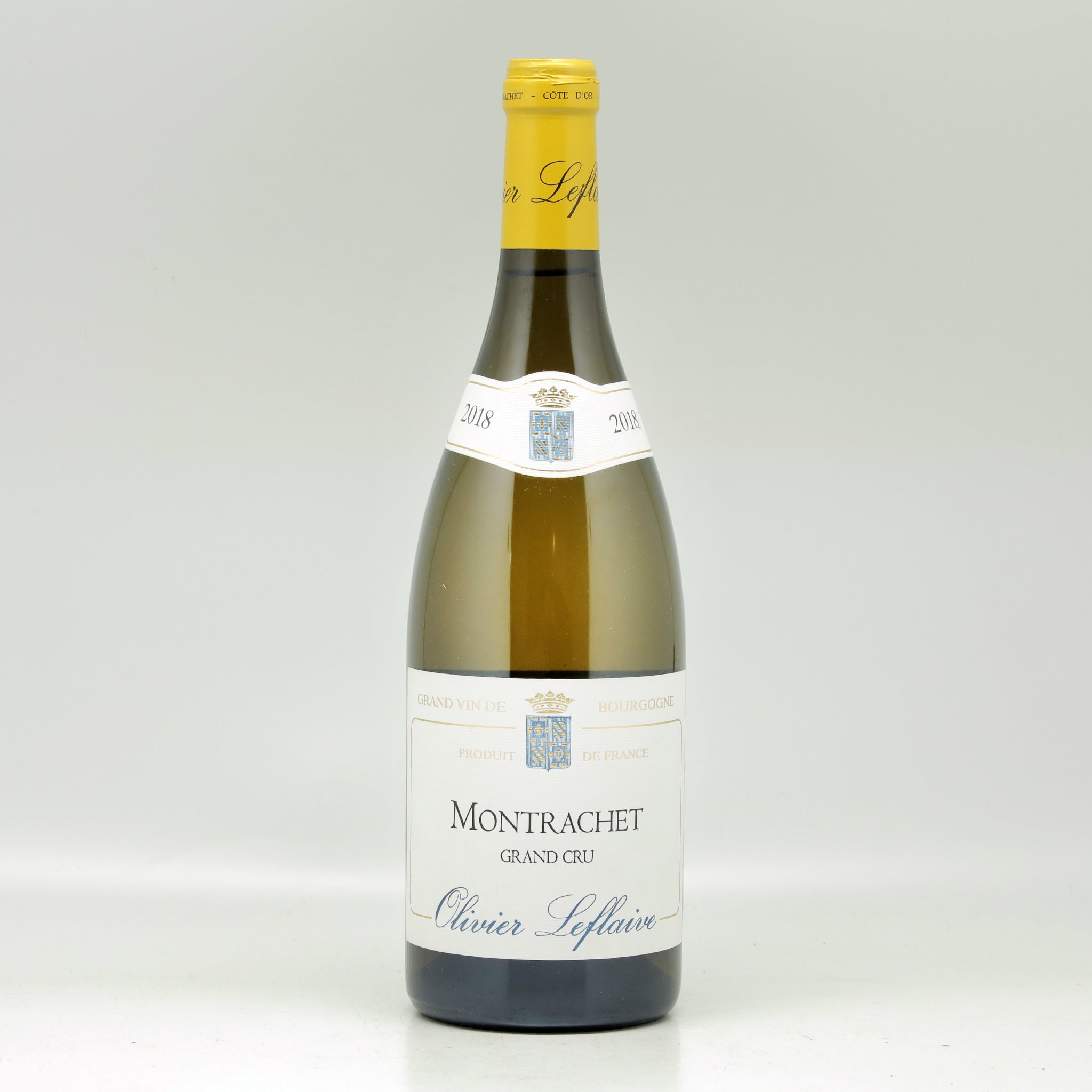 Domaine Olivier Leflaive Montrachet Grand Cru 2018 White wine Bottle