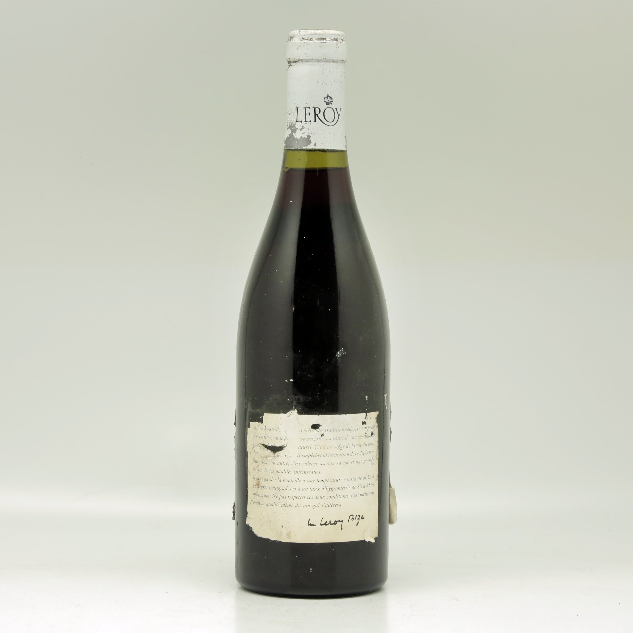 Domaine Leroy Les Saint-Georges Nuits-Saint-Georges 1er Cru 1984 Red wine Bottle
