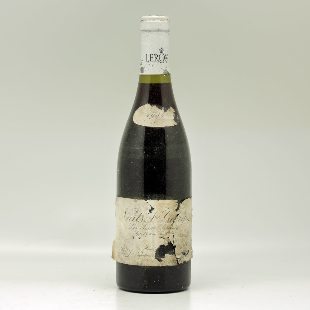Domaine Leroy Les Saint-Georges Nuits-Saint-Georges 1er Cru 1984 Red wine Bottle