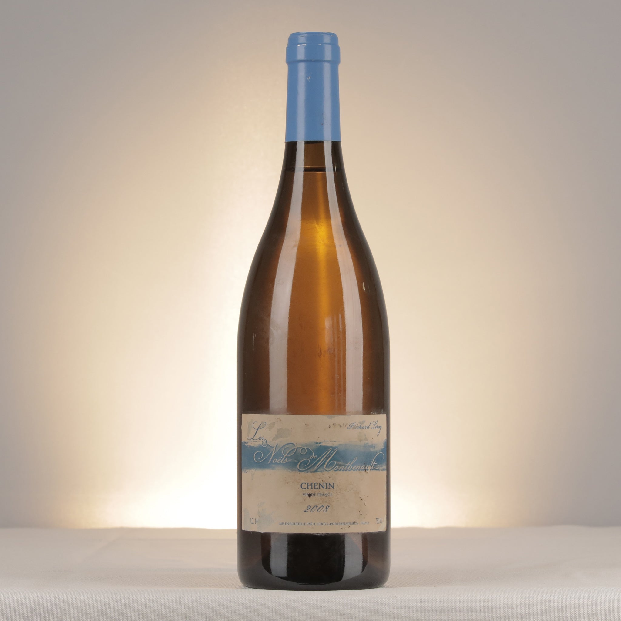 Leroy Richard Les Noëls de Montbenault VdF 2008 Bottle front (lot 0501)