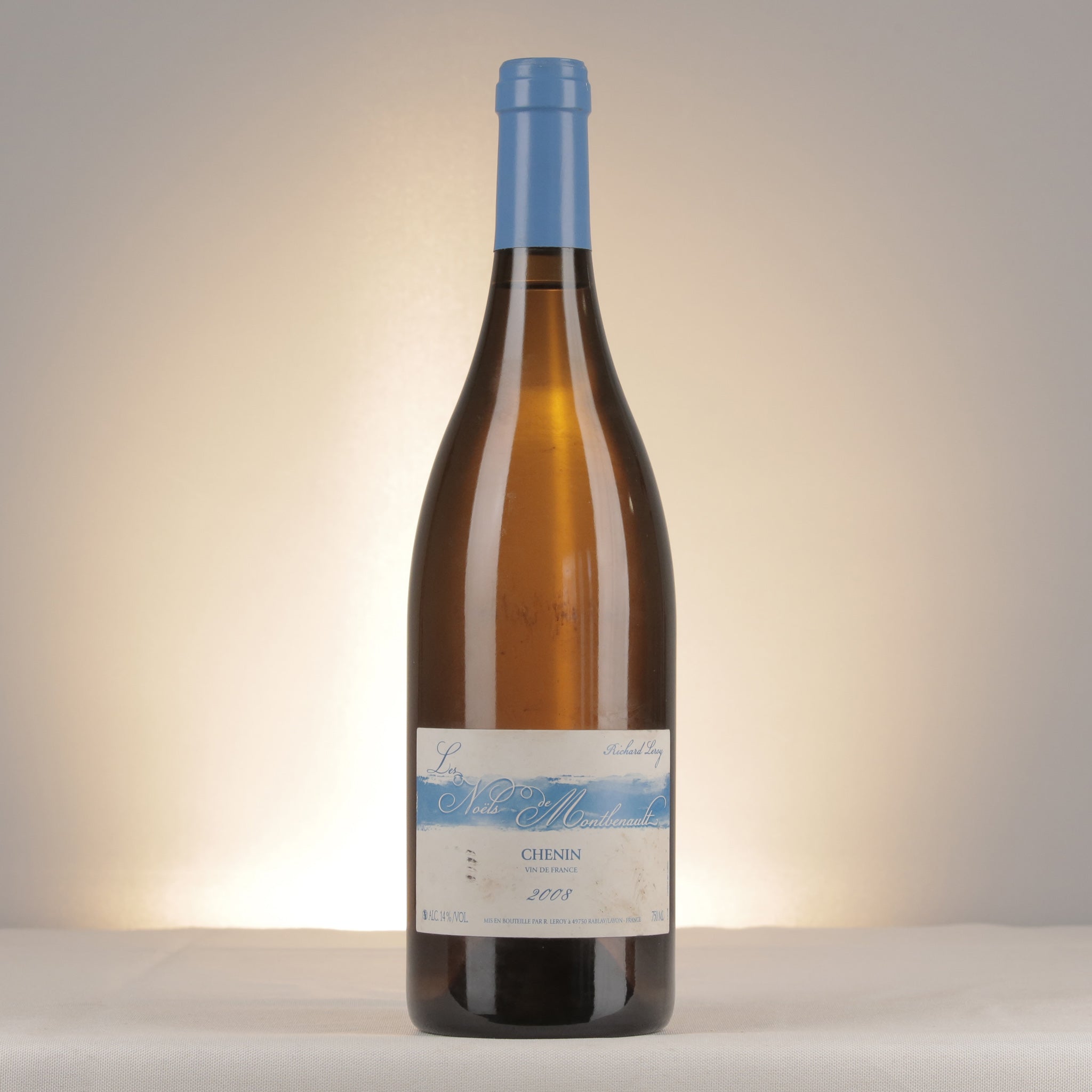 Les Noëls de Montbenault VdF 2008 Bottle front (lot b380)