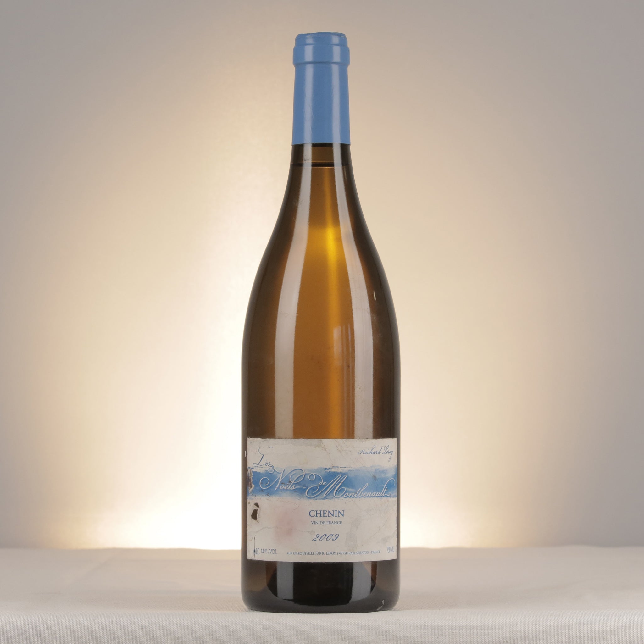Les Noëls de Montbenault VdF 2009 Bottle front (lot f647)