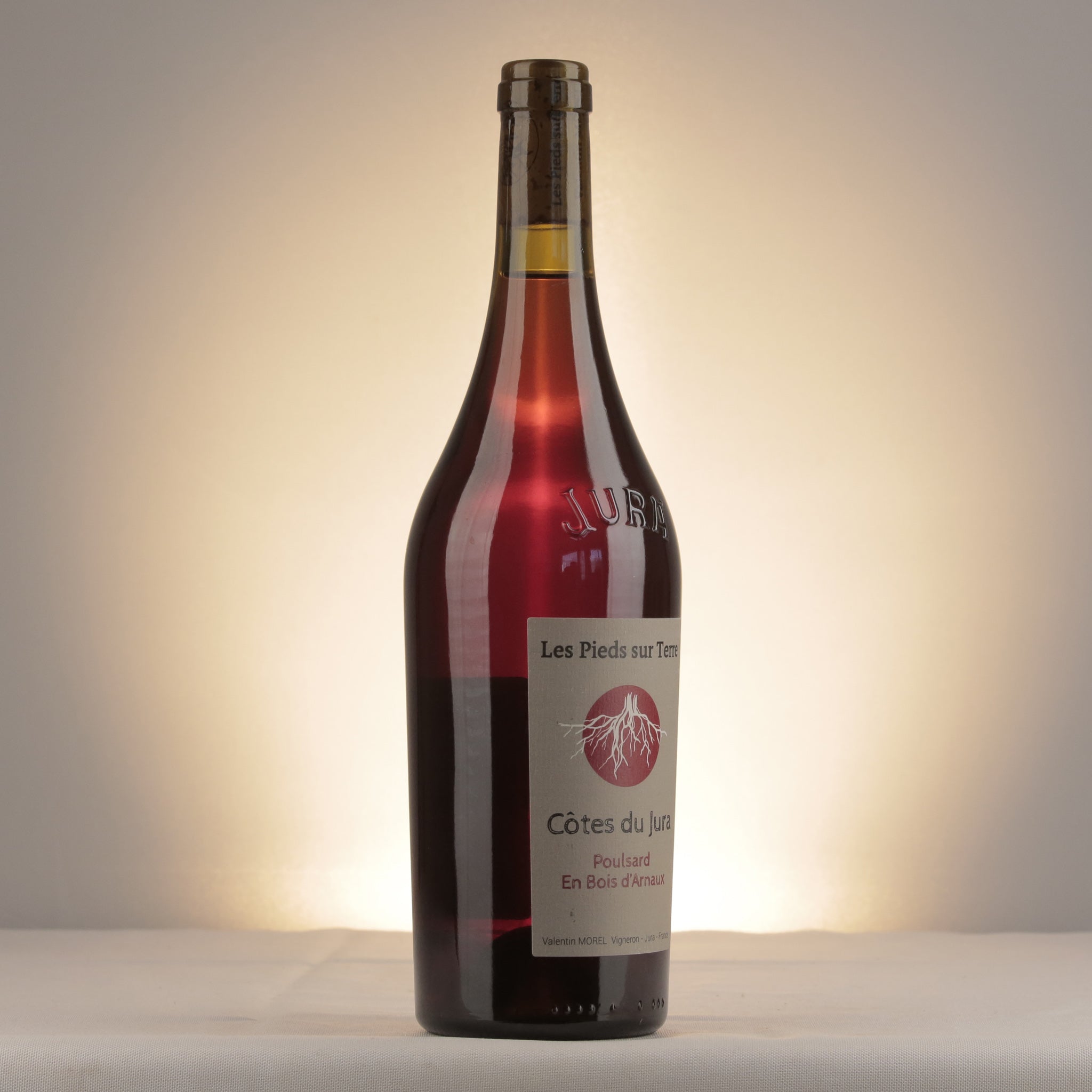 Les Pieds sur Terre Valentin Morel Les Pieds sur Terre En Bois d'Arnaux Poulsard 2023 Bottle label