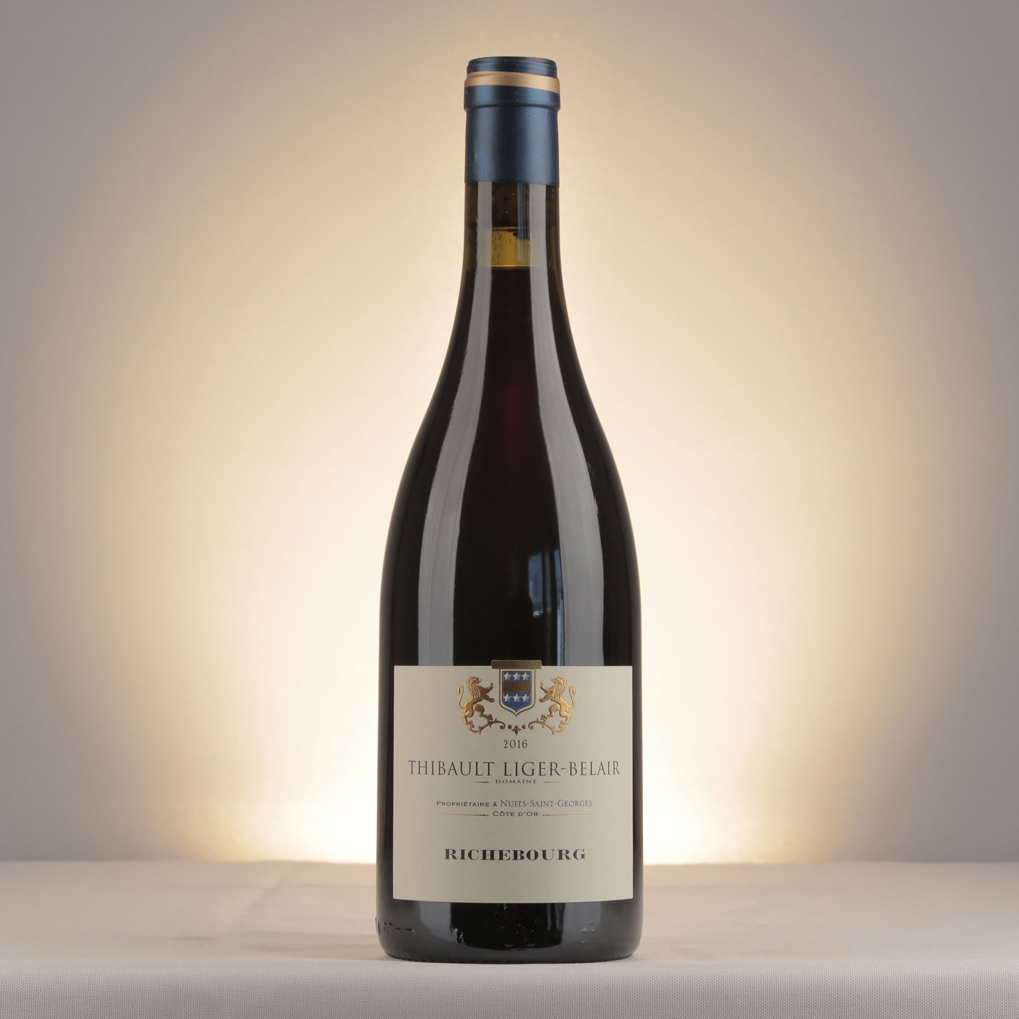 Thibault Liger-Belair Richebourg Grand Cru 2016 Bottle front