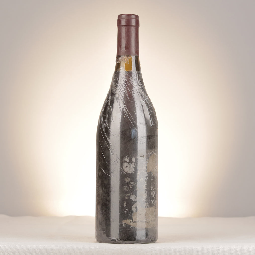 Lignier-Michelot Clos de la Roche Grand Cru 1986 Bottle turned right