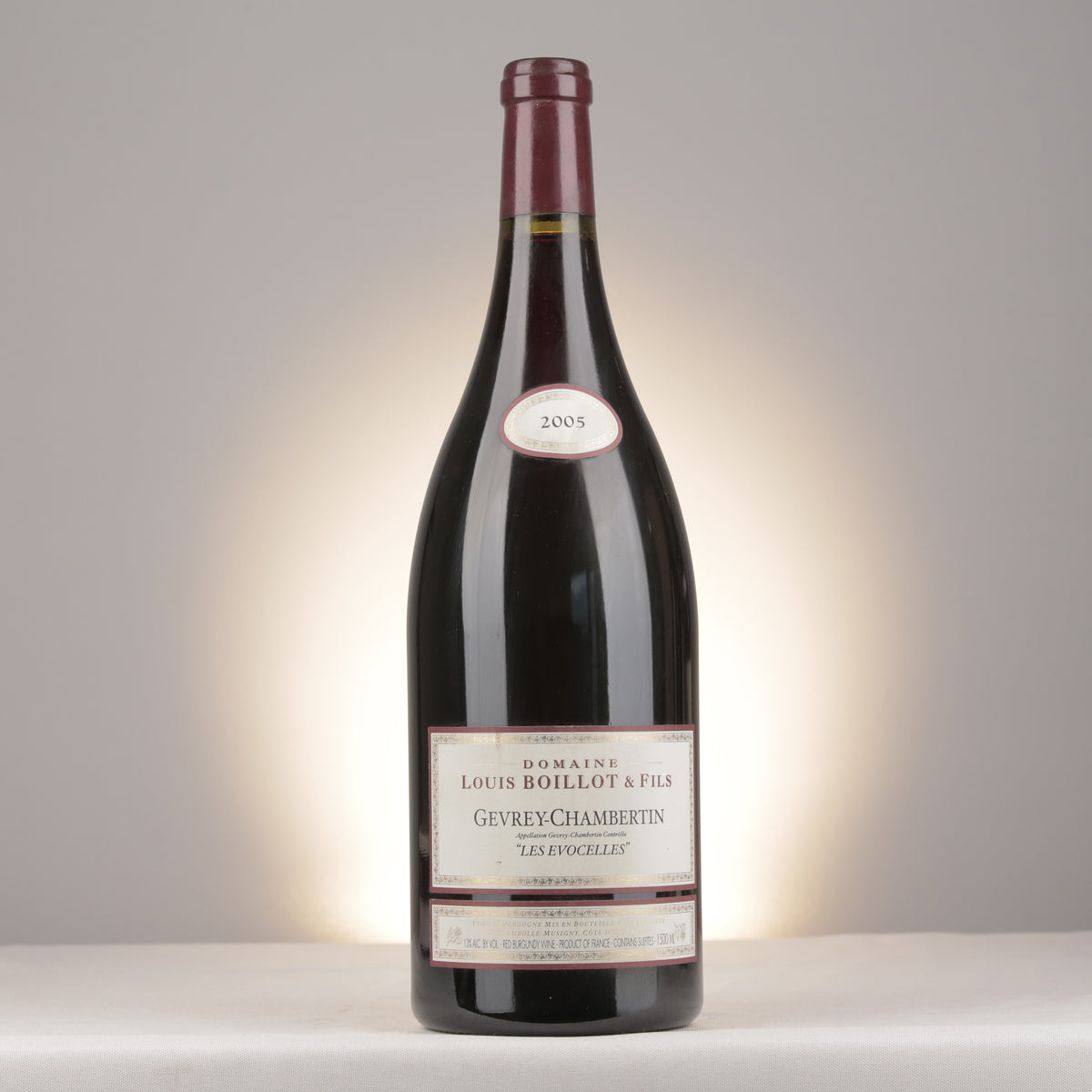 Louis Boillot & Fils Gevrey-Chambertin Les Evocelles 2005 Magnum front