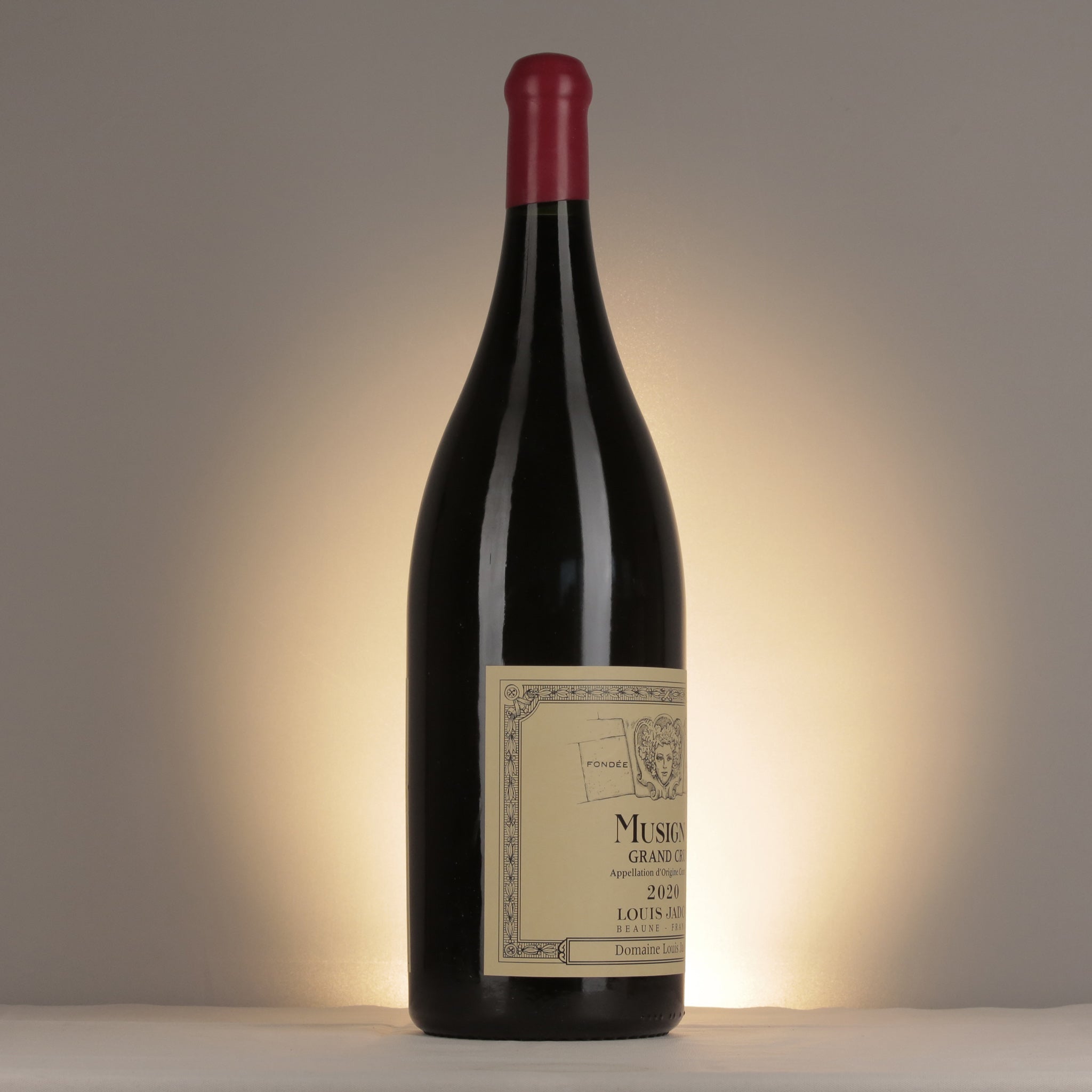 Domaine Louis Jadot Musigny Grand Cru 2020 Jeroboam label